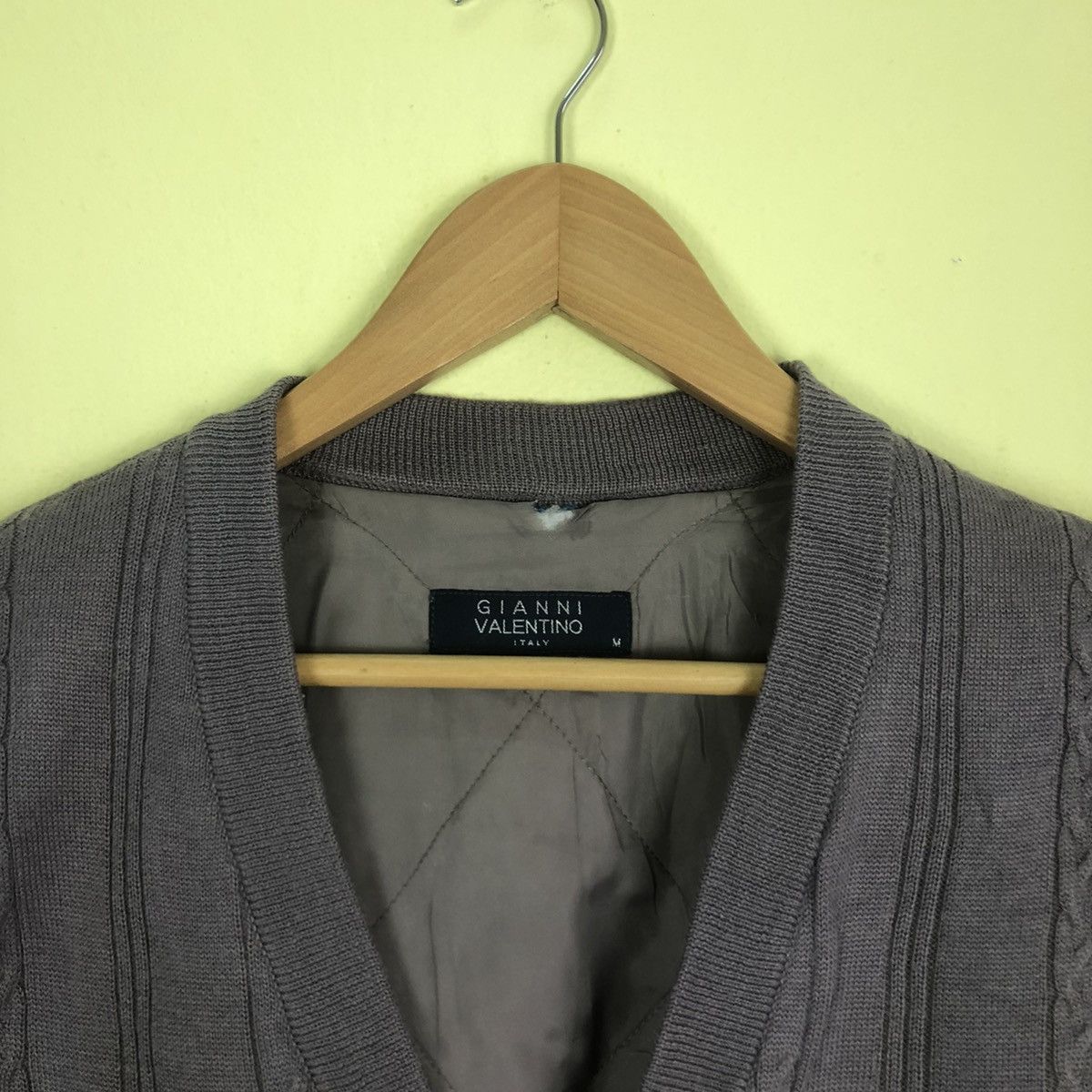 Japanese Brand × Vintage Vintage Knitwear Vest Gianni Valentino Paris Kanye Style Size US M / EU 48-50 / 2 - 3 Thumbnail