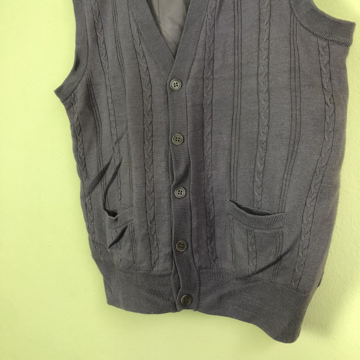 Japanese Brand × Vintage Vintage Knitwear Vest Gianni Valentino Paris Kanye Style Size US M / EU 48-50 / 2 - 4 Thumbnail
