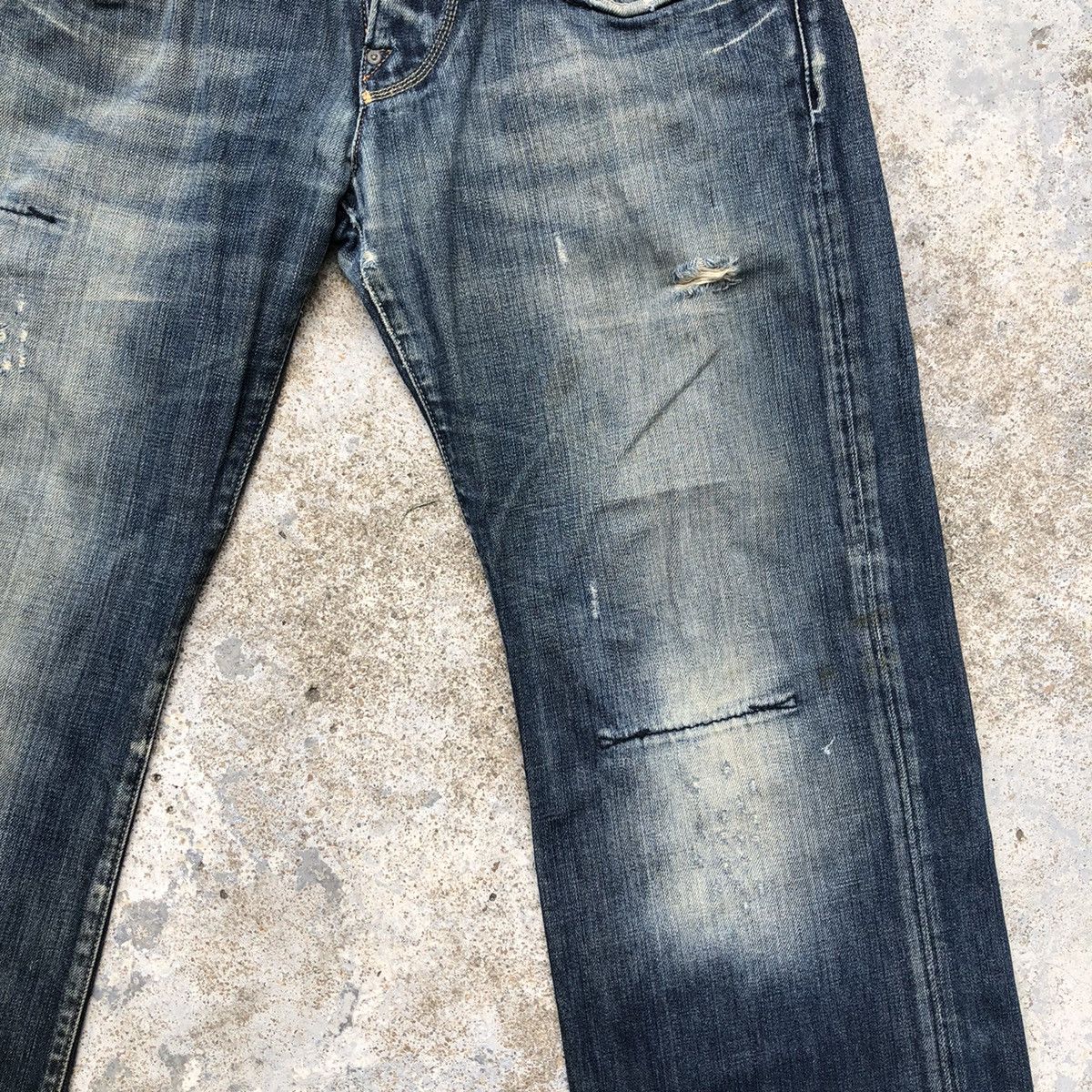 G-Star VINTAGE DISTRESSED DENIM JEANS G-STAR RAW MULTI POCKET Size US 35 - 6 Thumbnail