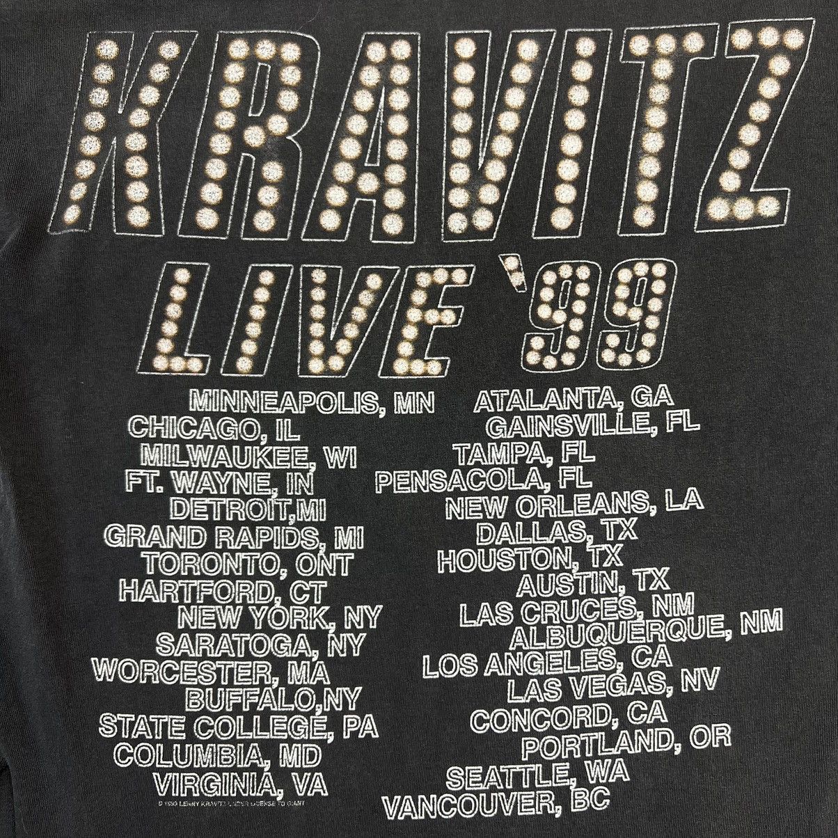 Band Tees Vintage 1999 Lenny Kravitz Distressed Tour Tee Size US S / EU 44-46 / 1 - 9 Thumbnail