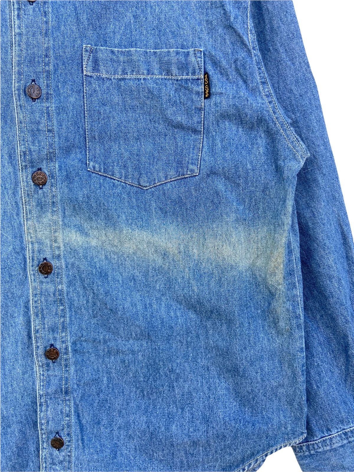 Mickey Mouse MICKEY MOUSE SUN FADED CHAMBRAY SHIRT Size US L / EU 52-54 / 3 - 2 Thumbnail