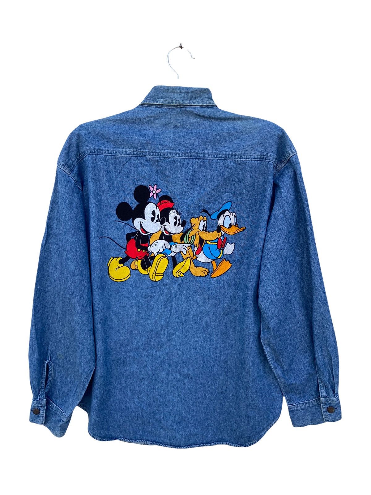 Mickey Mouse MICKEY MOUSE SUN FADED CHAMBRAY SHIRT Size US L / EU 52-54 / 3 - 7 Thumbnail