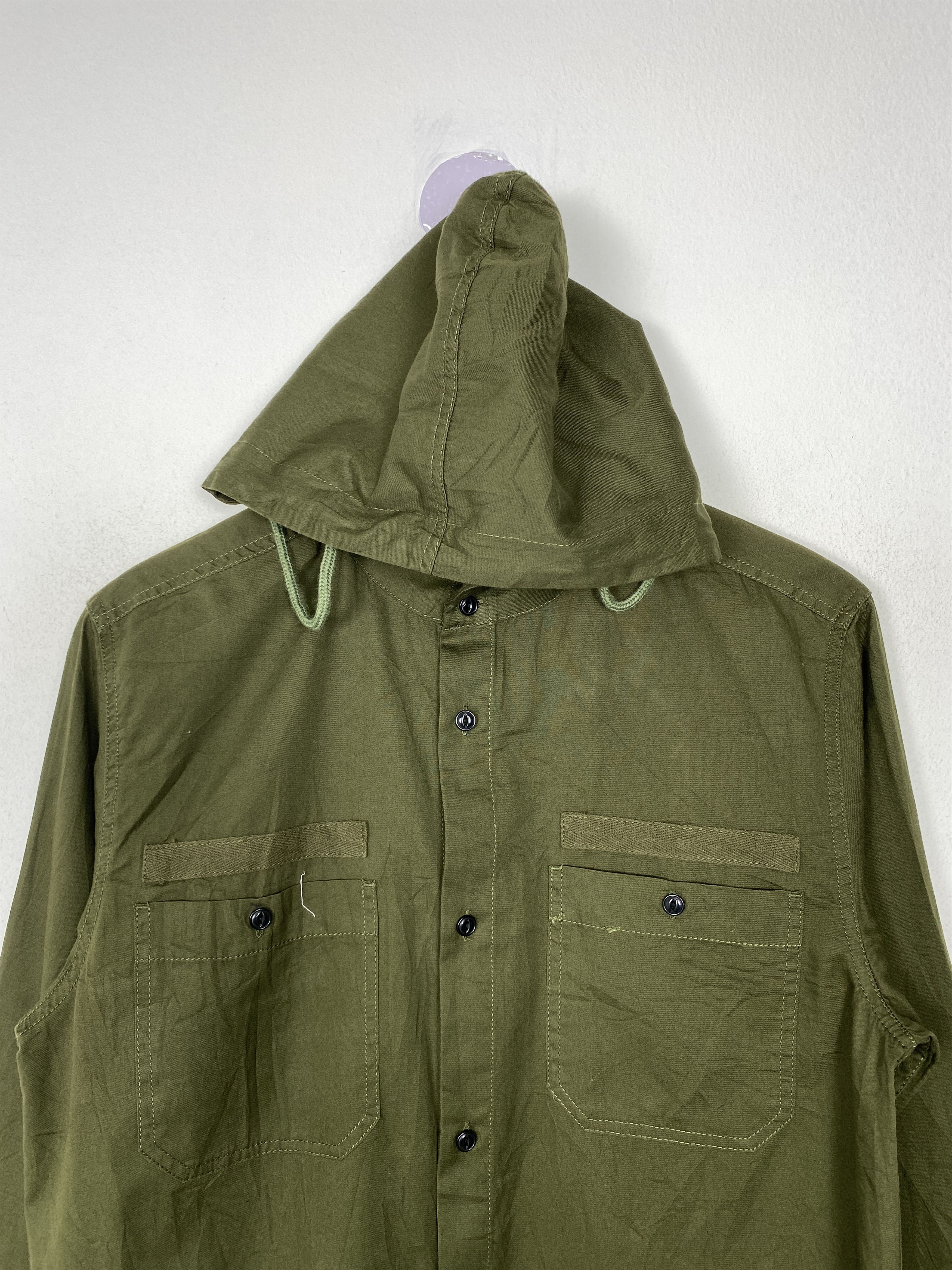 Japanese Brand Vintage Browny Hoodie Button Up Jacket J1580 Size US S / EU 44-46 / 1 - 2 Thumbnail