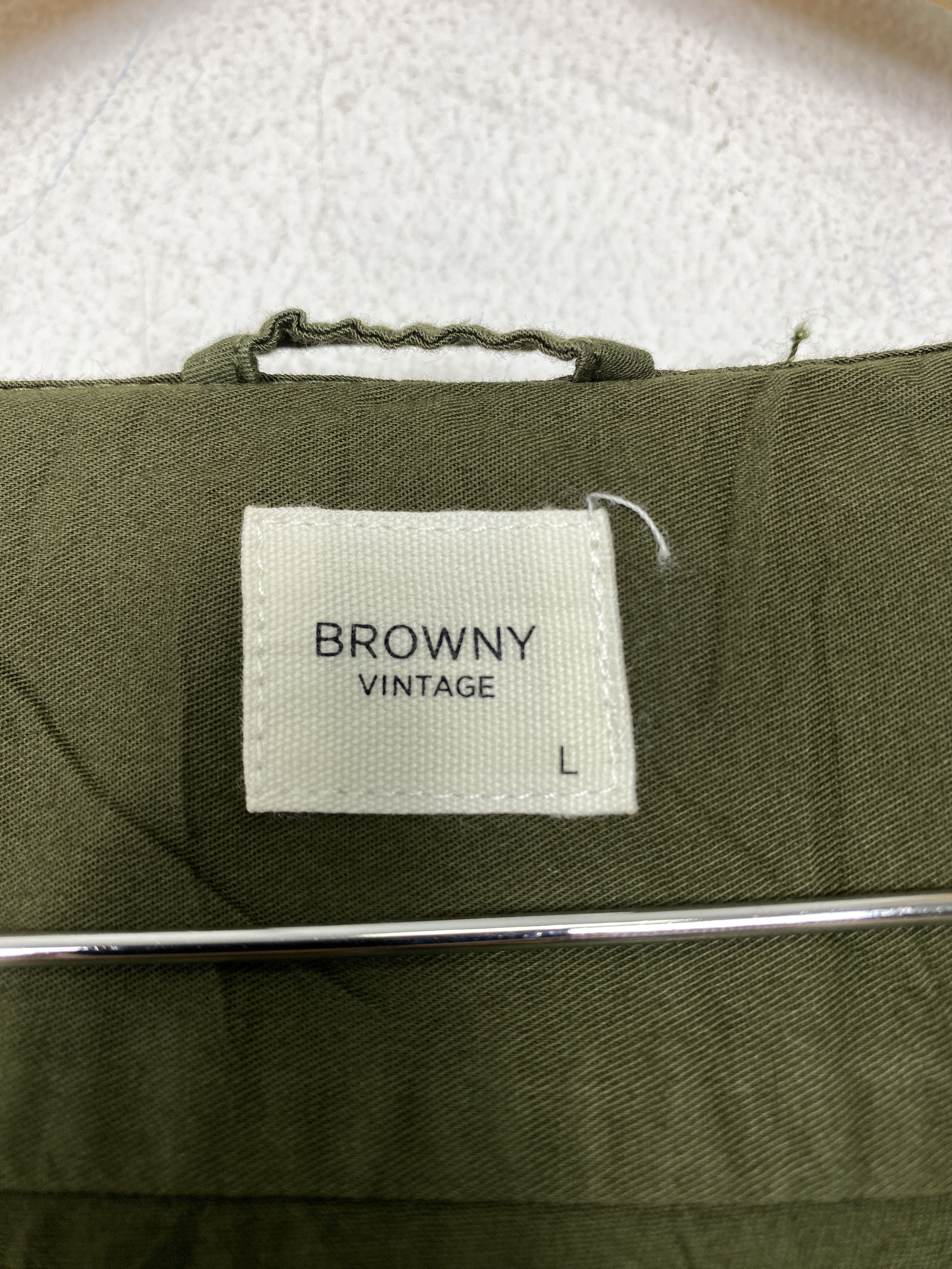 Japanese Brand Vintage Browny Hoodie Button Up Jacket J1580 Size US S / EU 44-46 / 1 - 11 Thumbnail