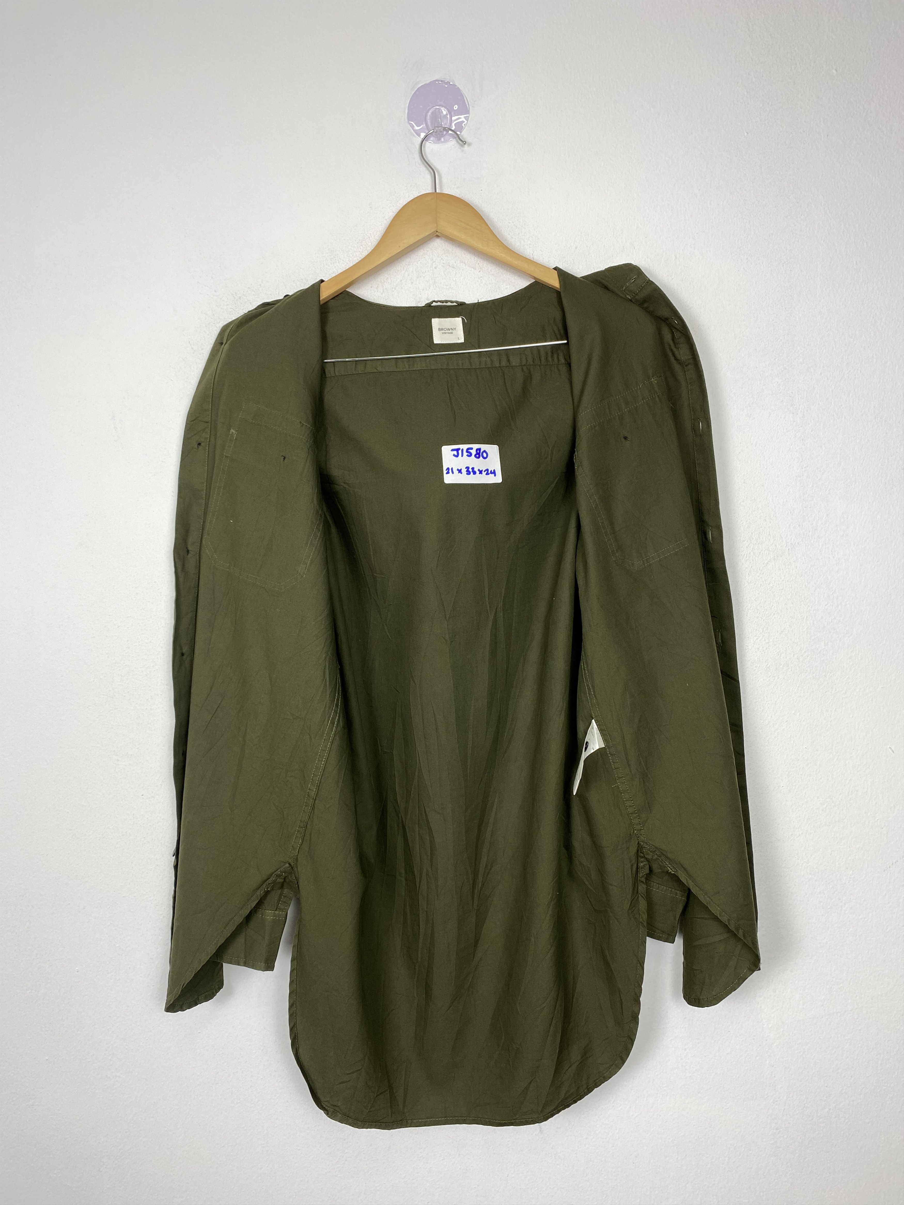 Japanese Brand Vintage Browny Hoodie Button Up Jacket J1580 Size US S / EU 44-46 / 1 - 8 Thumbnail