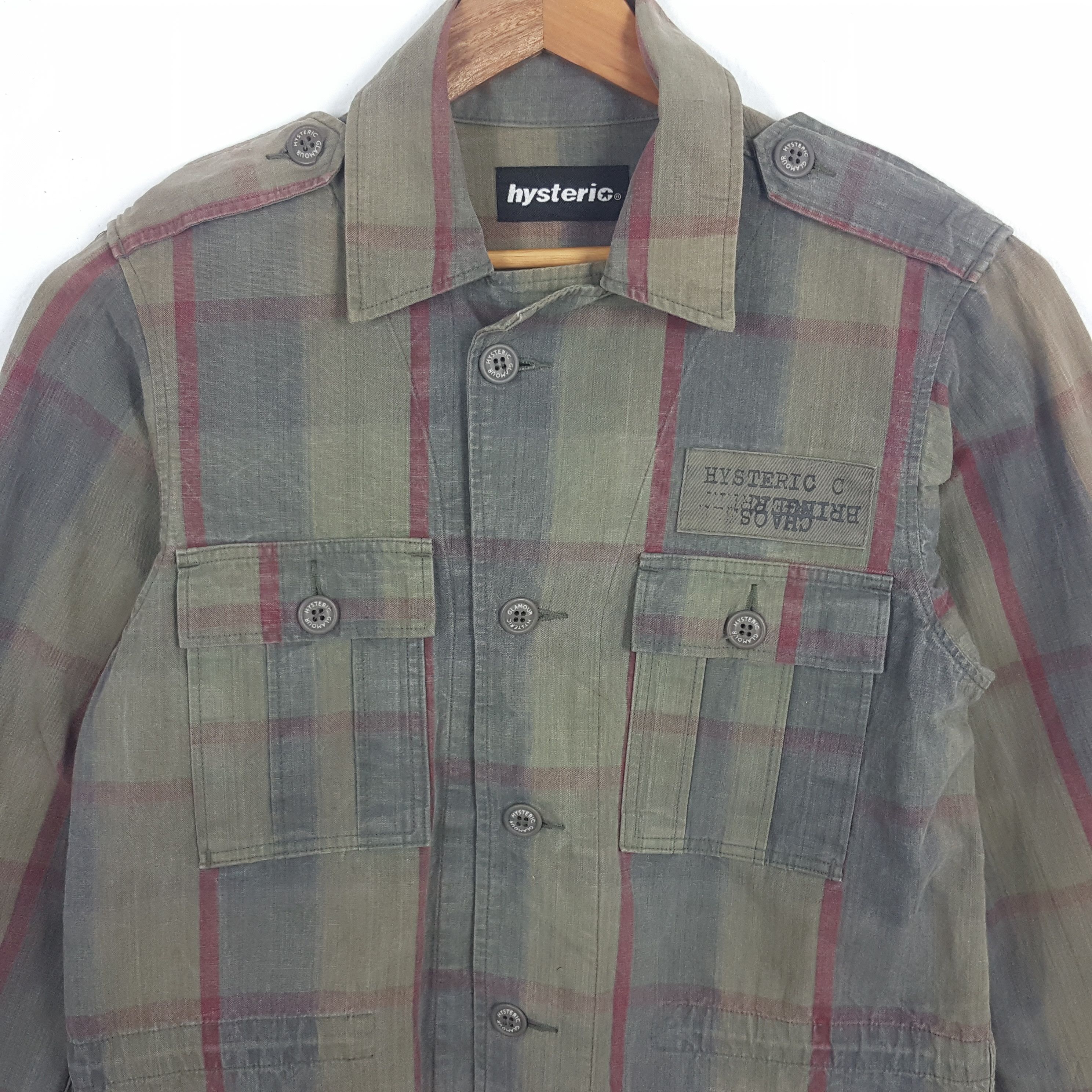 Hysteric Glamour × Japanese Brand × Vintage Vintage HYSTERIC GLAMOUR Japanese Brand Logo Style Jacket Size US M / EU 48-50 / 2 - 4 Thumbnail