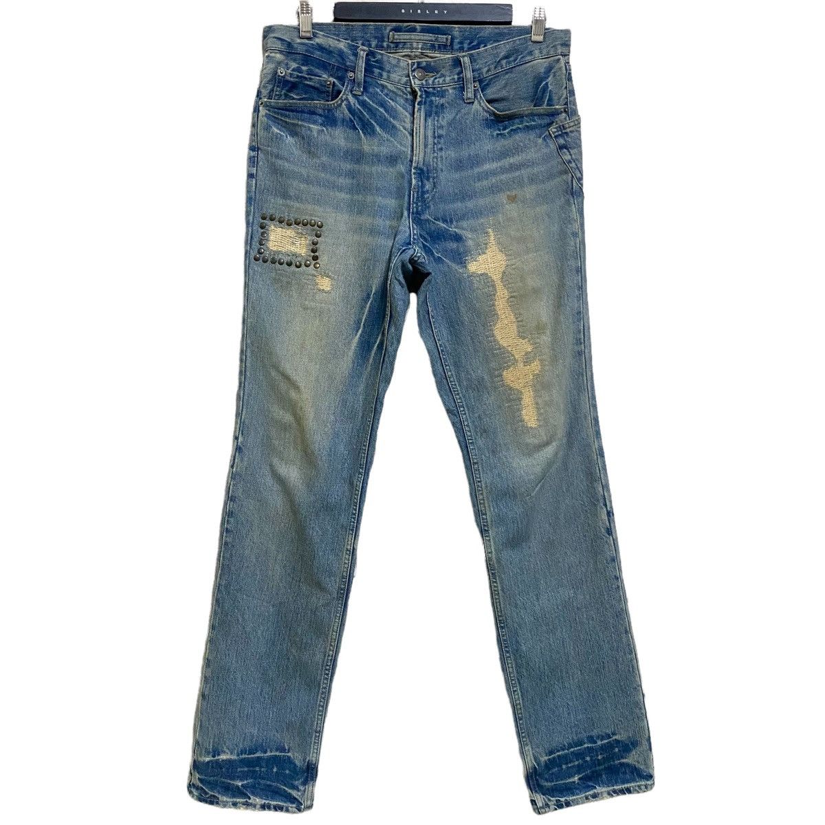 PPFM PPFM Archive Denim Distressed Jeans Size US 34 / EU 50 - 1 Thumbnail