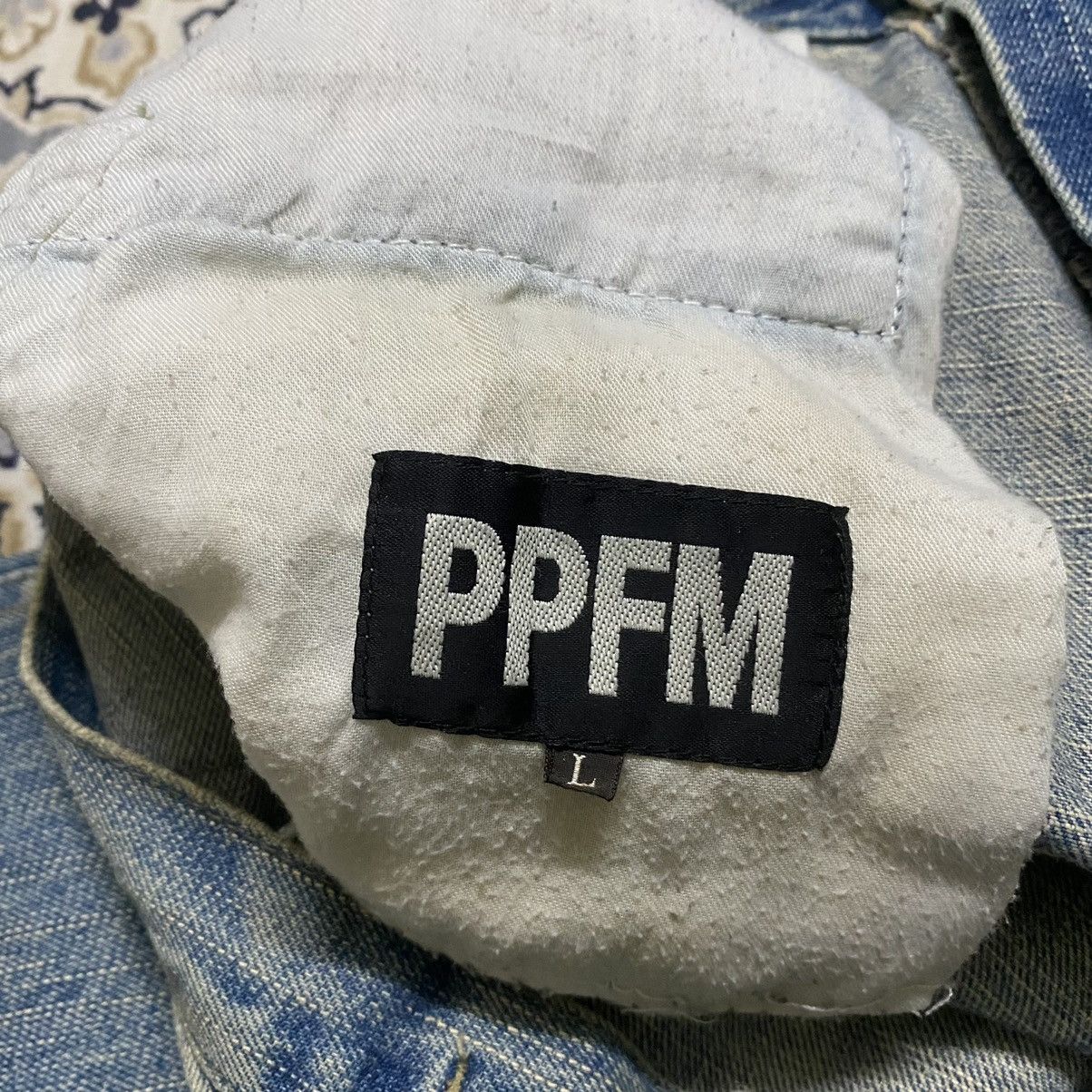PPFM PPFM Archive Denim Distressed Jeans Size US 34 / EU 50 - 16 Thumbnail