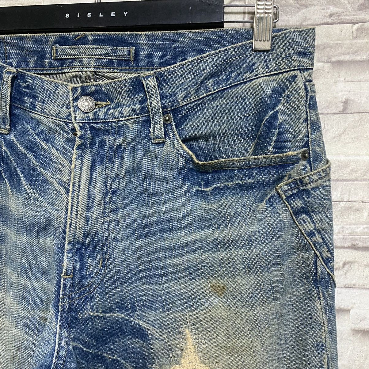PPFM PPFM Archive Denim Distressed Jeans Size US 34 / EU 50 - 6 Thumbnail