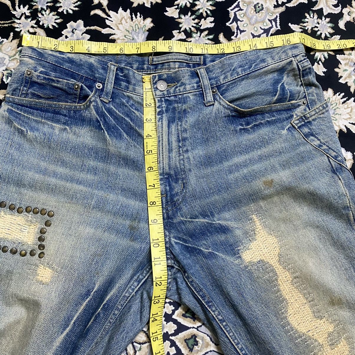 PPFM PPFM Archive Denim Distressed Jeans Size US 34 / EU 50 - 18 Thumbnail