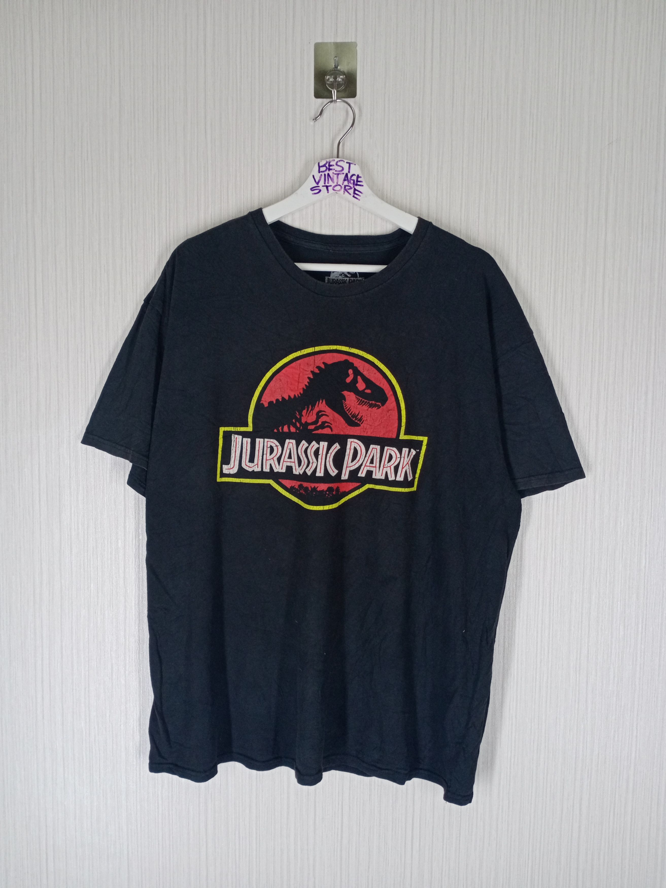 Universal Studios × Vintage Vintage Jurassic Park T Shirt - movie game playstation sega Size US XL / EU 56 / 4 - 1 Thumbnail