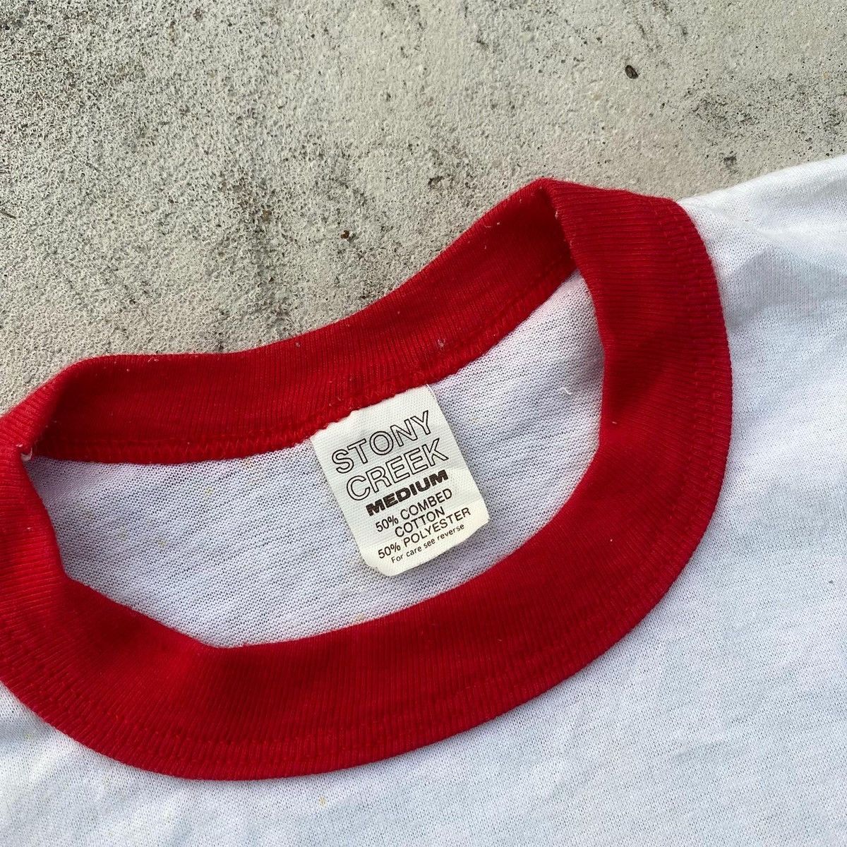 Budweiser × Vintage Vintage Ringe Tee Budweiser Logo 80s Size US M / EU 48-50 / 2 - 4 Thumbnail