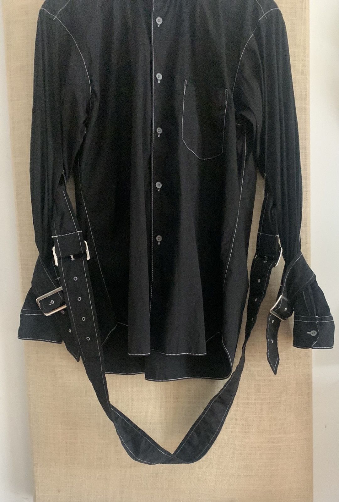 Comme des Garcons × Junya Watanabe Comme des garçons bondage,straps and buckle sleeve shirt Size US S / EU 44-46 / 1 - 10 Thumbnail