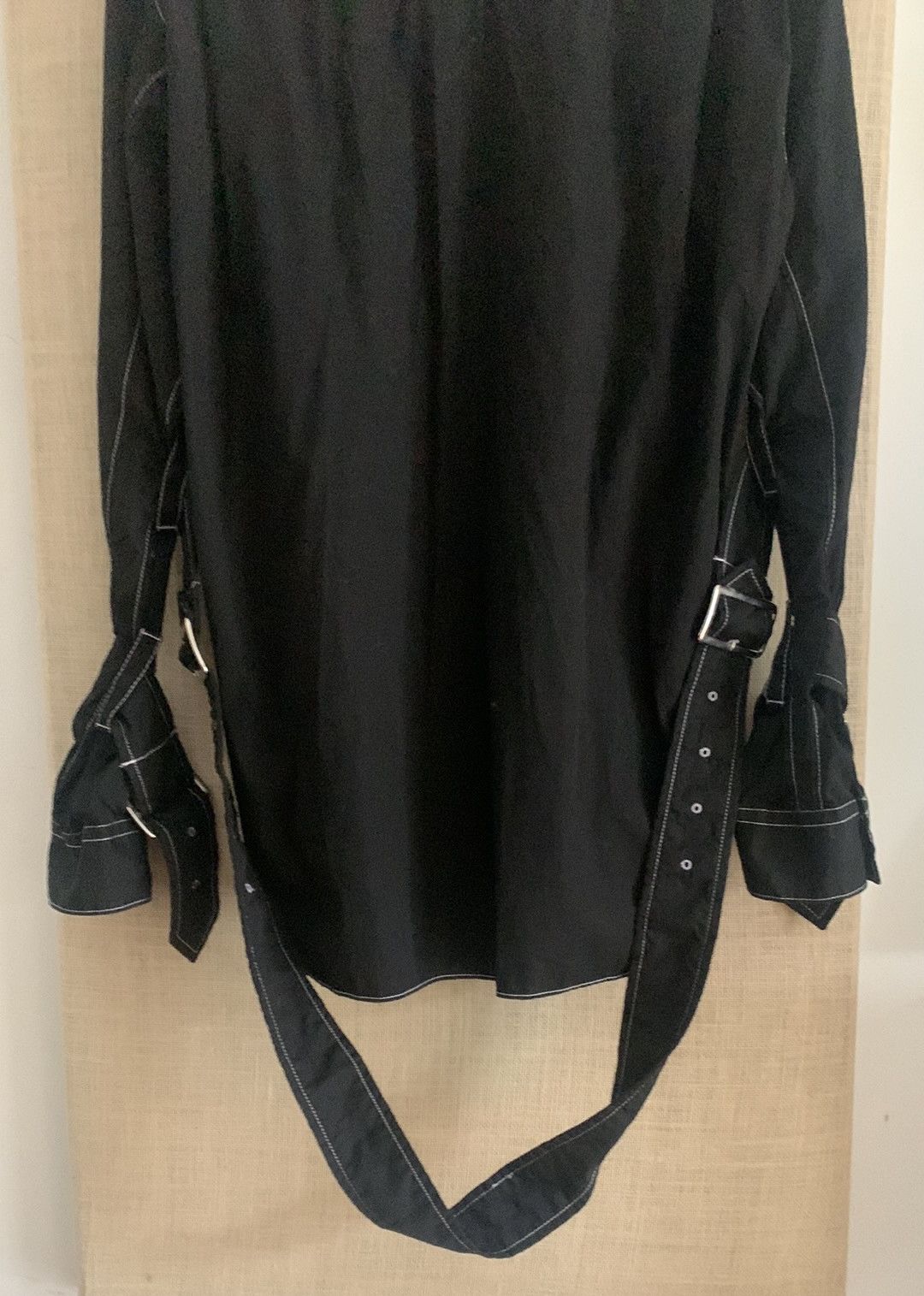 Comme des Garcons × Junya Watanabe Comme des garçons bondage,straps and buckle sleeve shirt Size US S / EU 44-46 / 1 - 3 Thumbnail