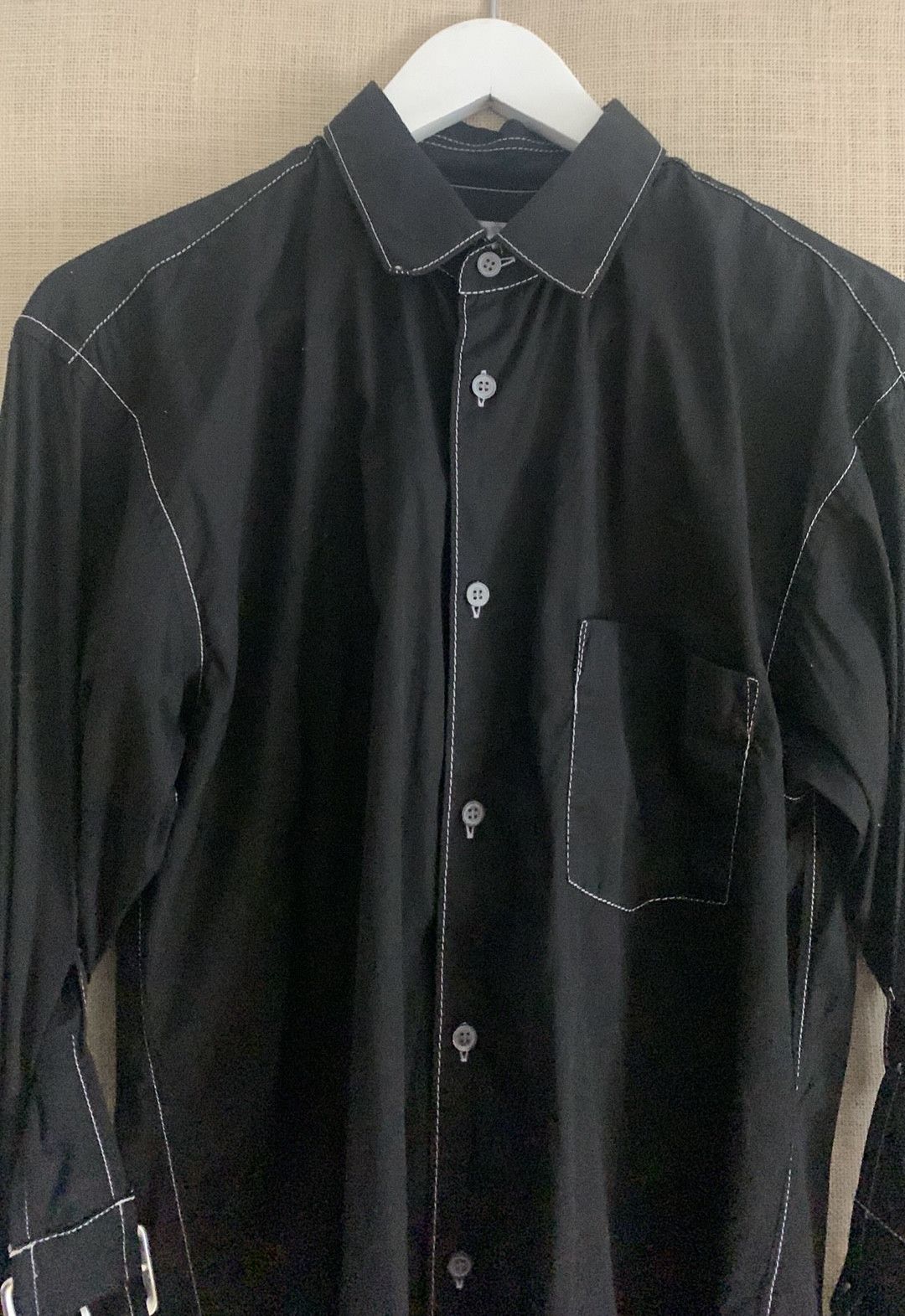 Comme des Garcons × Junya Watanabe Comme des garçons bondage,straps and buckle sleeve shirt Size US S / EU 44-46 / 1 - 4 Thumbnail