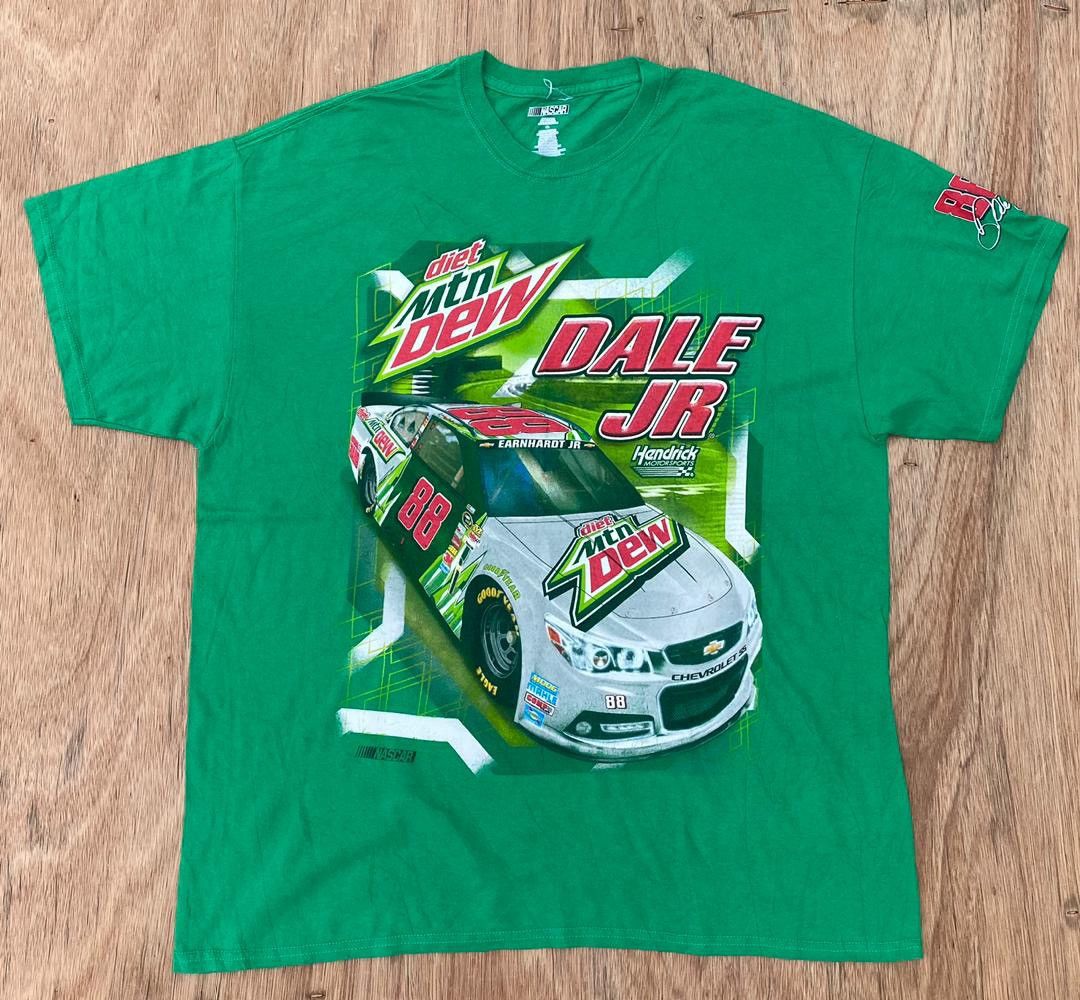 image of Nascar Tee C15 in Green, Men's (Size XL)