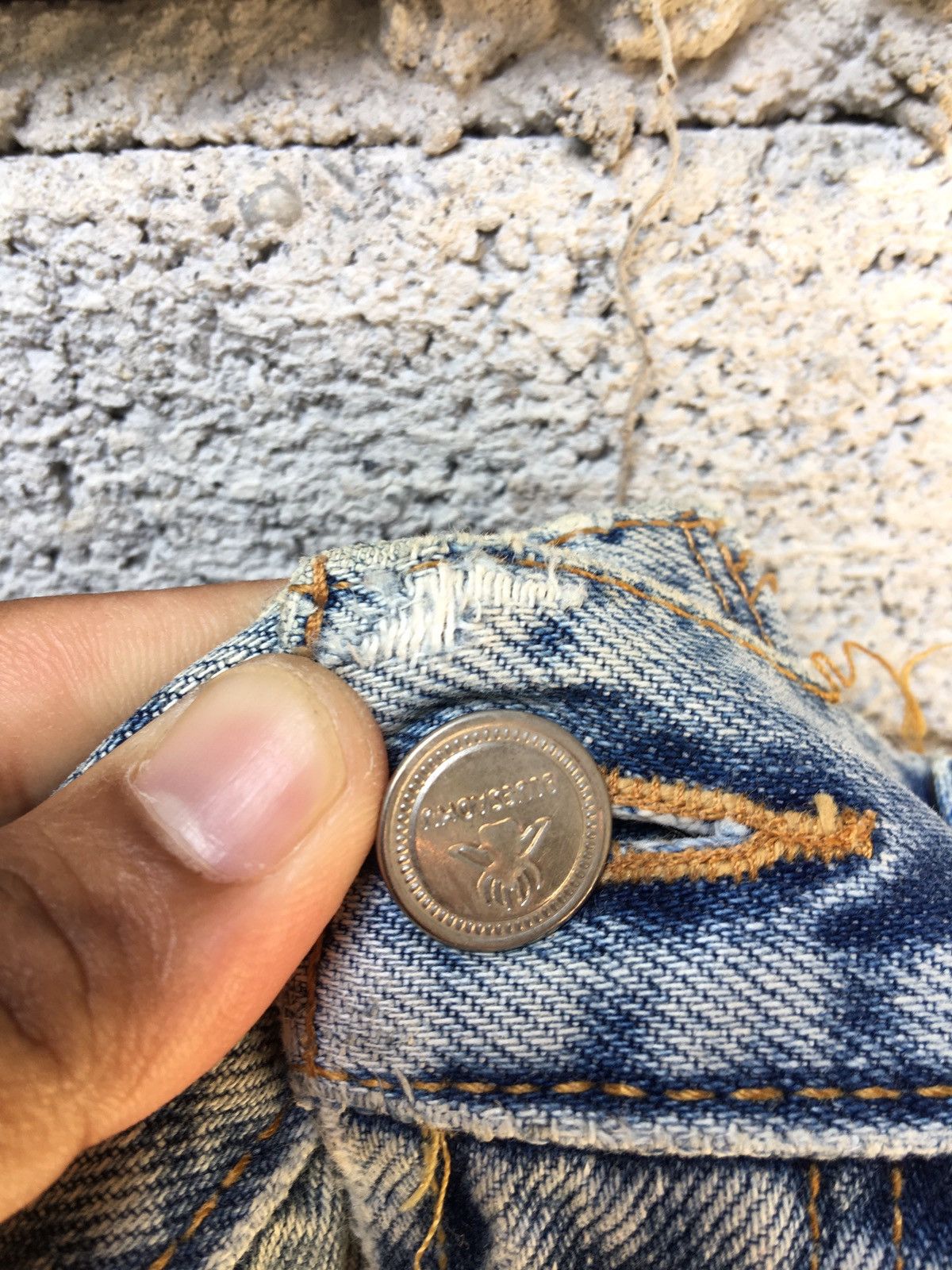 Other Custom Made Dragon Distressed Jeans sz 36 Size US 36 / EU 52 - 13 Thumbnail