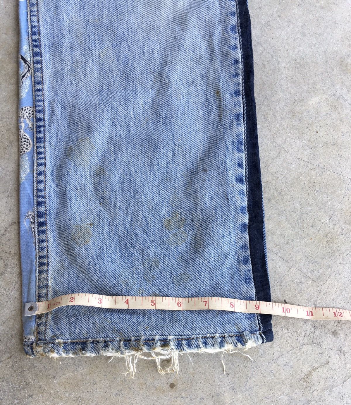 Other Custom Made Dragon Distressed Jeans sz 36 Size US 36 / EU 52 - 10 Thumbnail