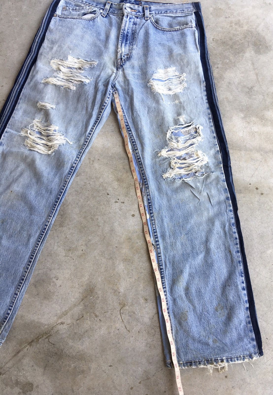 Other Custom Made Dragon Distressed Jeans sz 36 Size US 36 / EU 52 - 11 Thumbnail