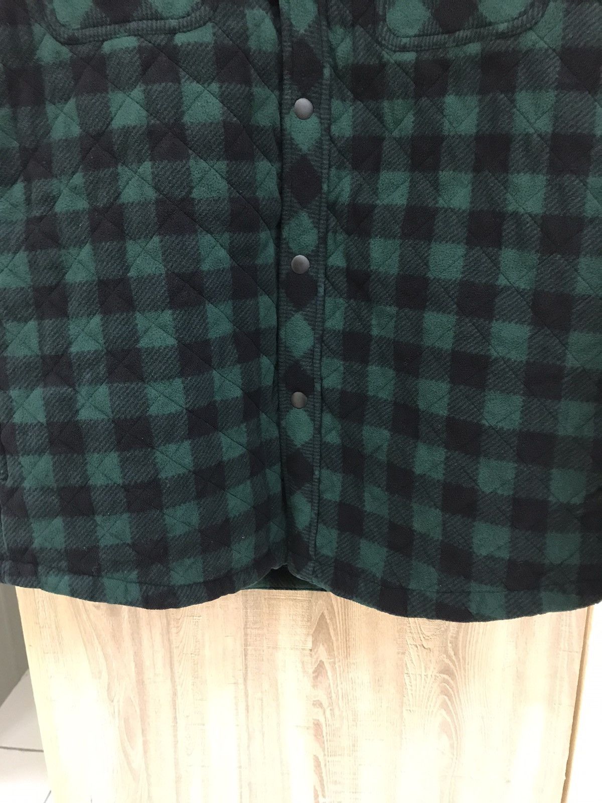 Uniqlo Uniqlo Green Checkered Jacket Size US L / EU 52-54 / 3 - 12 Thumbnail