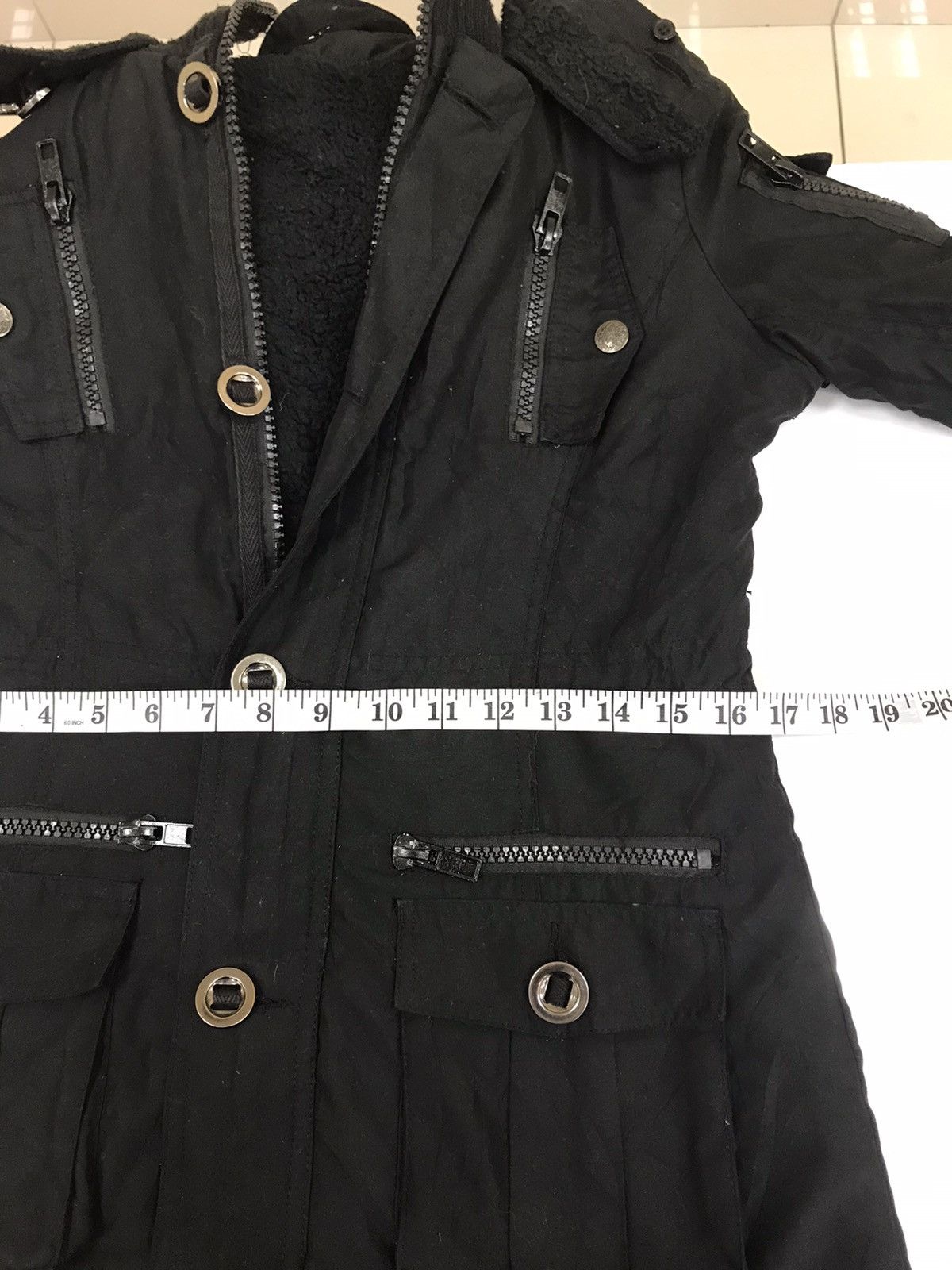 Japanese Brand Lei Firenze Vintage Long Jacket Size M / US 6-8 / IT 42-44 - 16 Thumbnail