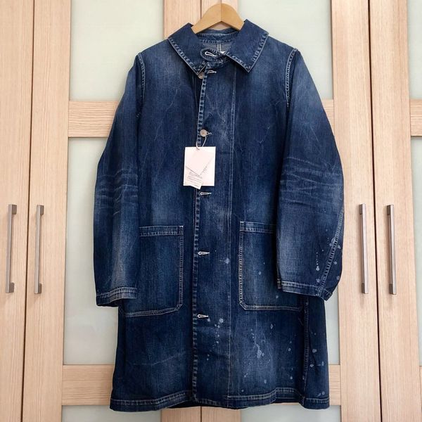 Visvim 2019ss VISVIM GREASE MONKEY COAT DRY DMG | Grailed