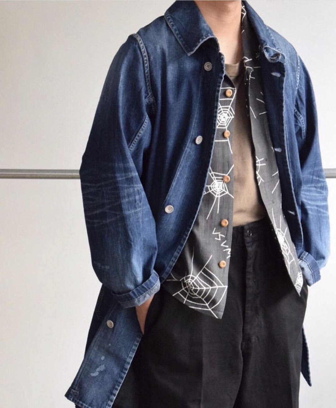 Visvim 2019ss VISVIM GREASE MONKEY COAT DRY DMG Size US S / EU 44-46 / 1 - 4 Thumbnail