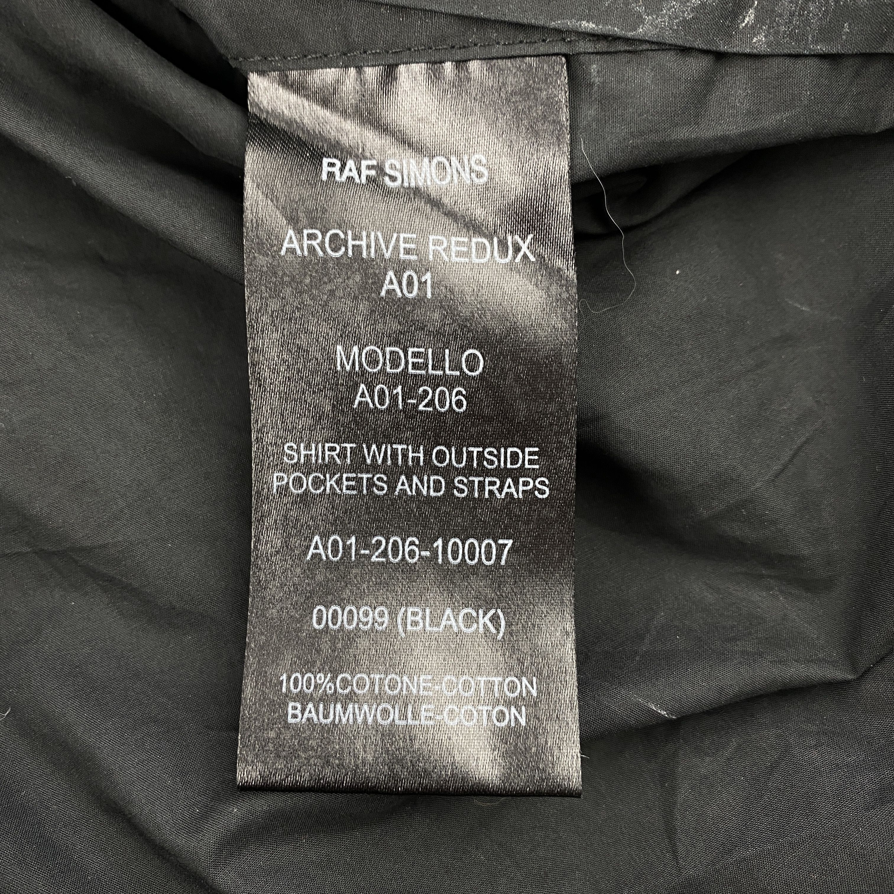 Raf Simons Raf Simons Archive Redux SS03 Bondage Shirt Size US S / EU 44-46 / 1 - 5 Thumbnail