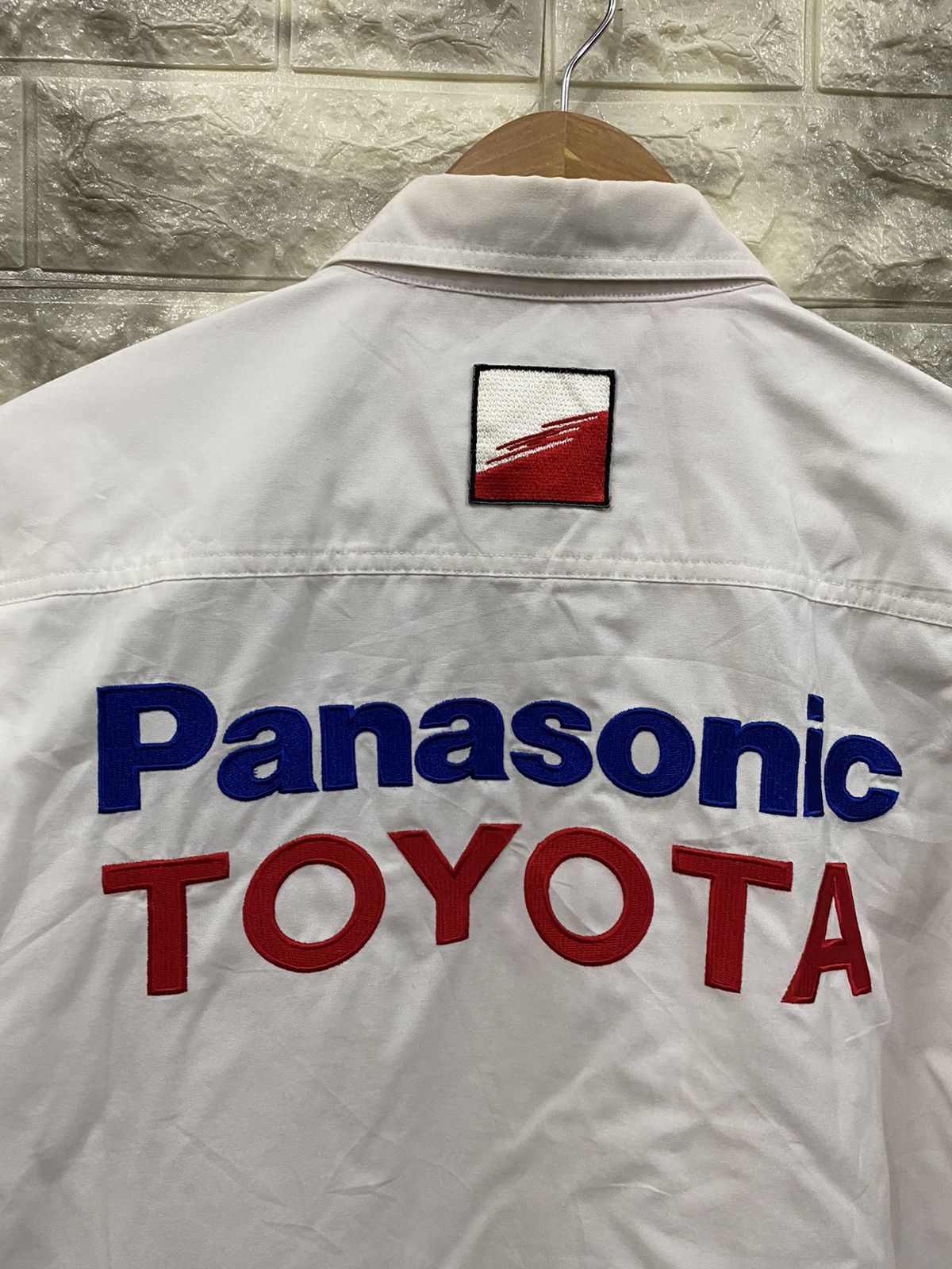 Vintage Vintage Penasonic Toyota Racing Button Shirt Size US L / EU 52-54 / 3 - 6 Thumbnail