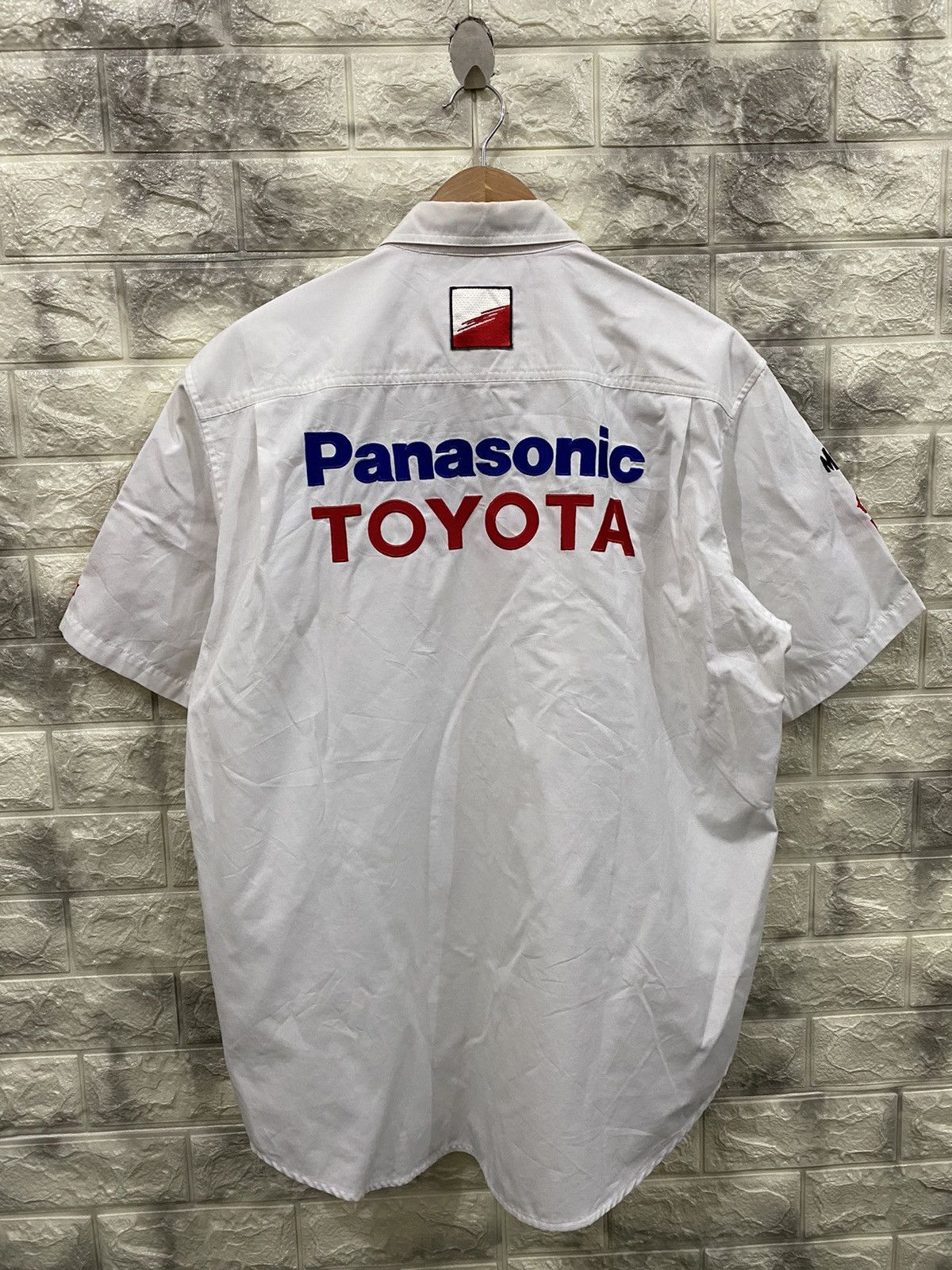 Vintage Vintage Penasonic Toyota Racing Button Shirt Size US L / EU 52-54 / 3 - 2 Thumbnail