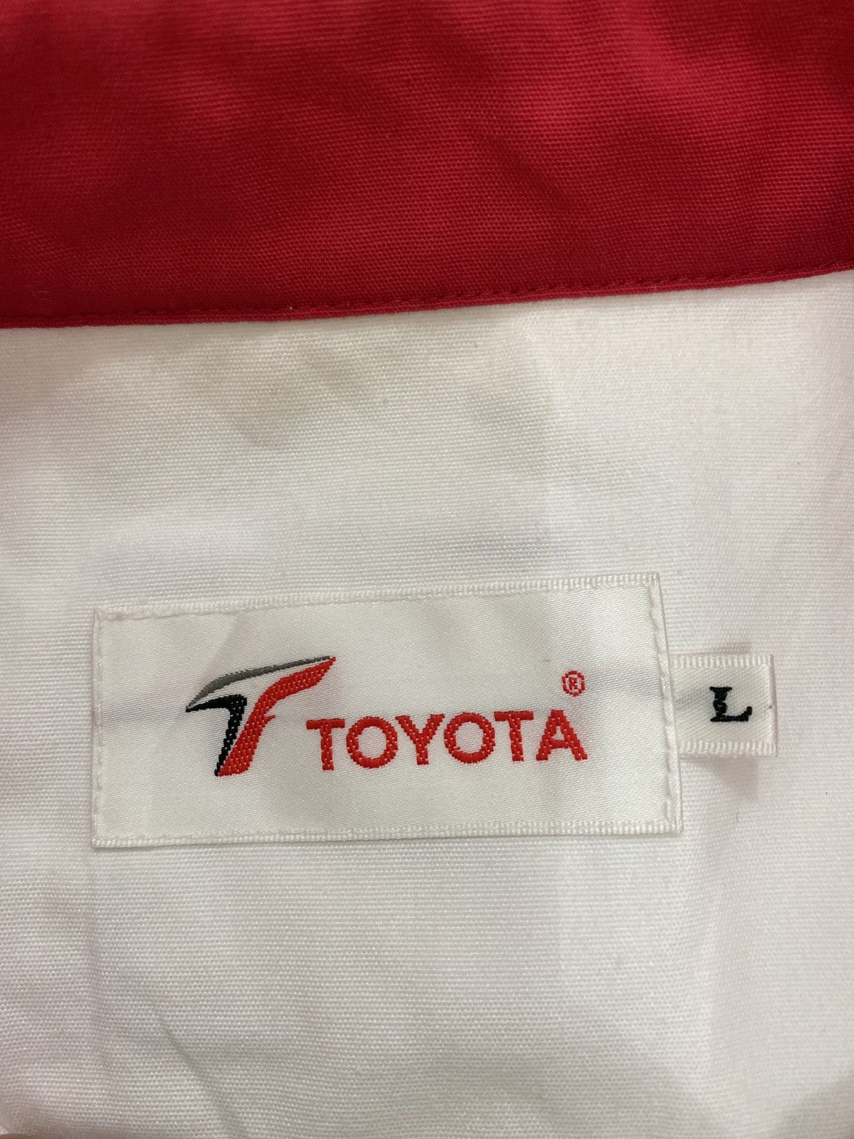 Vintage Vintage Penasonic Toyota Racing Button Shirt Size US L / EU 52-54 / 3 - 9 Thumbnail