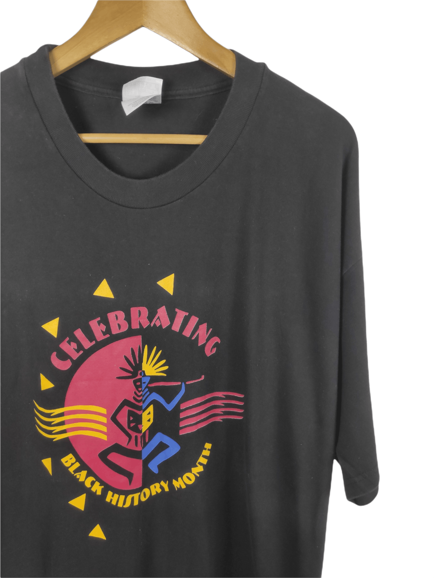 Vintage Vintage 90's Celebrating Black History Month Shirt Size US XXL / EU 58 / 5 - 2 Thumbnail