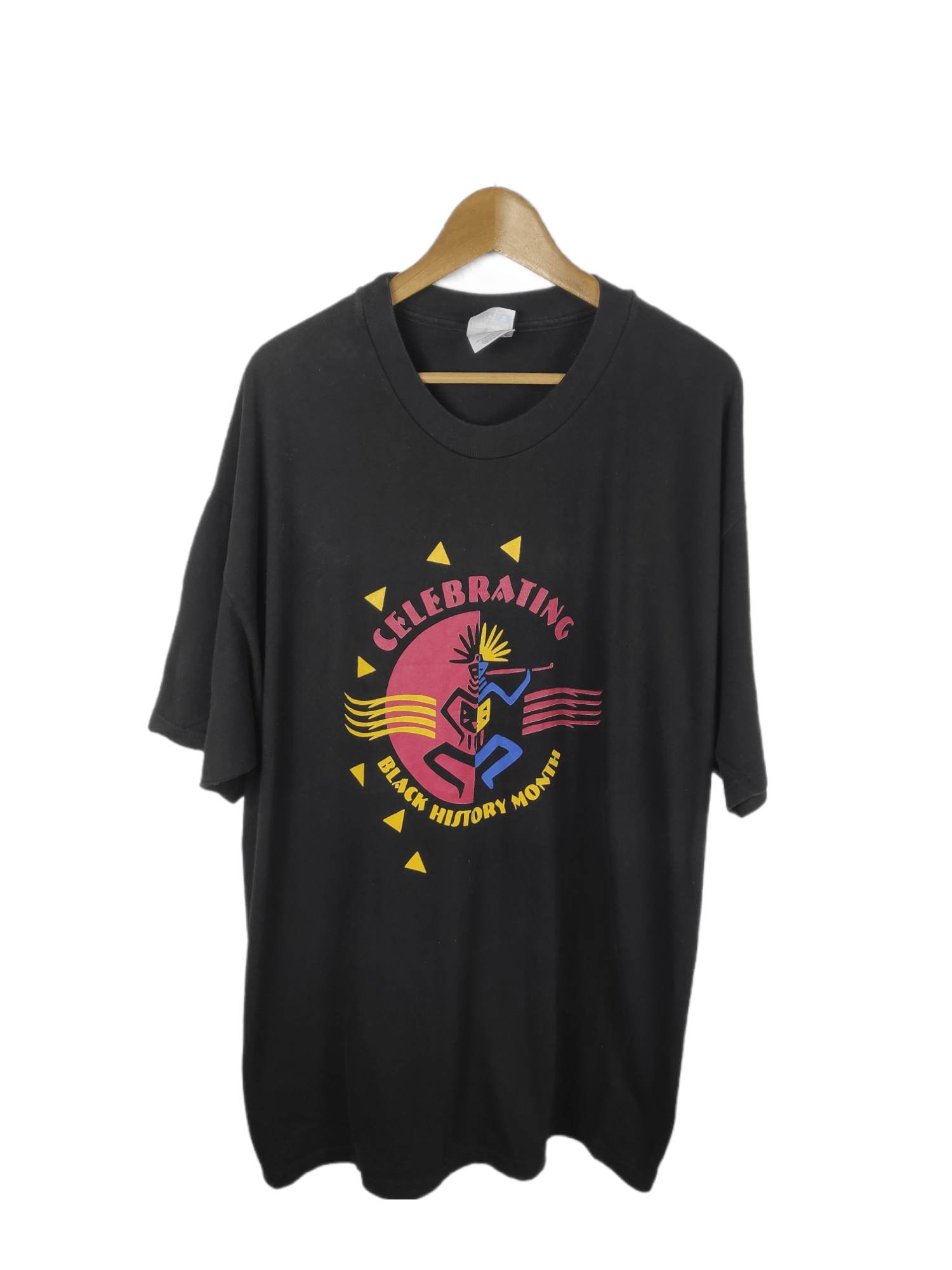 Vintage Vintage 90's Celebrating Black History Month Shirt Size US XXL / EU 58 / 5 - 1 Thumbnail