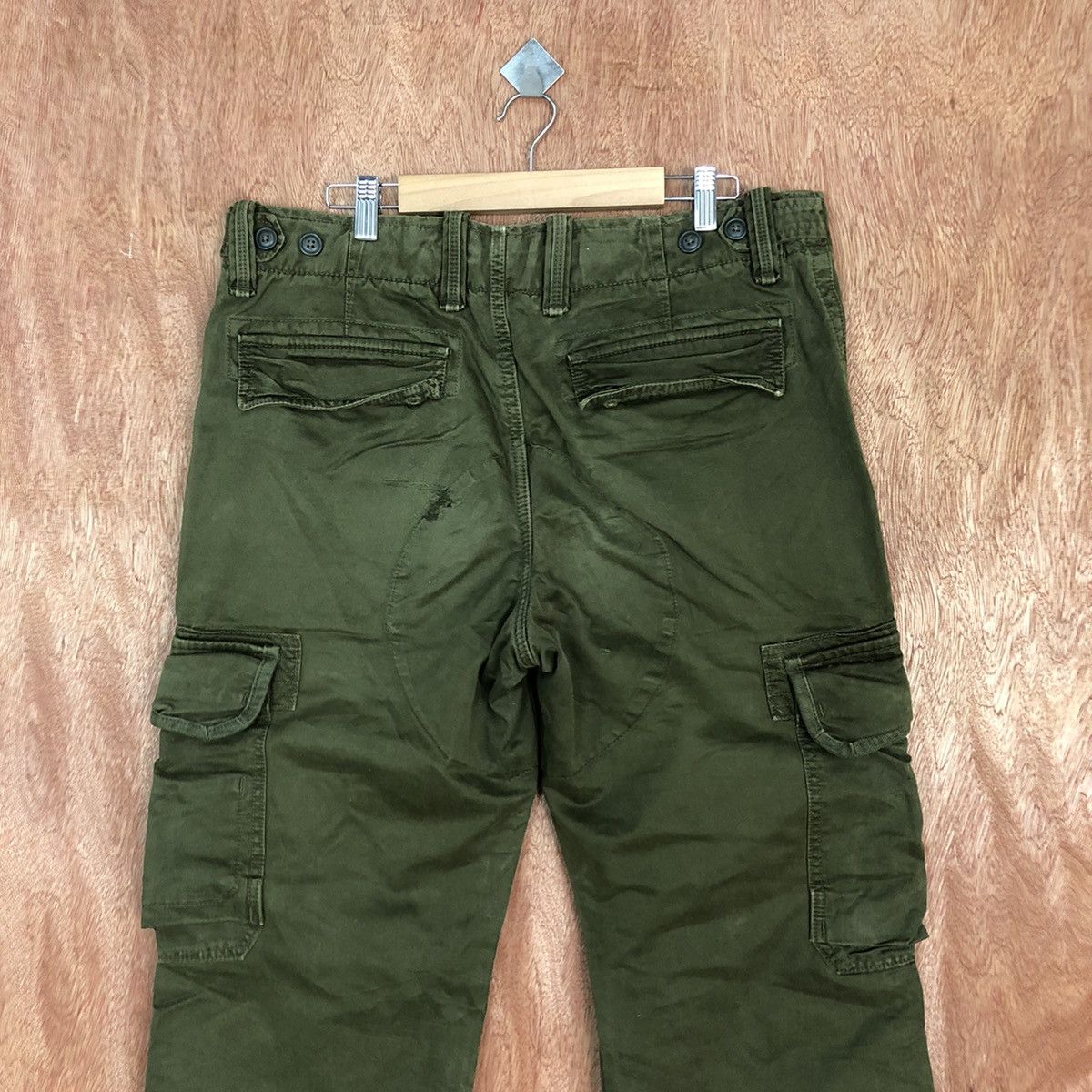 Gap DLL Gap Green Multipocket Tactical Cargo Pants #2664 Size US 34 / EU 50 - 11 Thumbnail