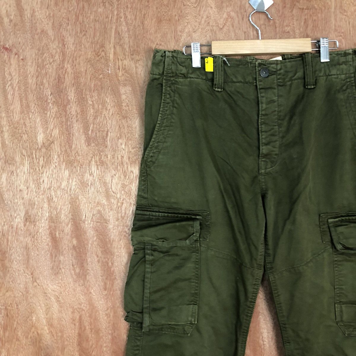 Gap DLL Gap Green Multipocket Tactical Cargo Pants #2664 Size US 34 / EU 50 - 6 Thumbnail