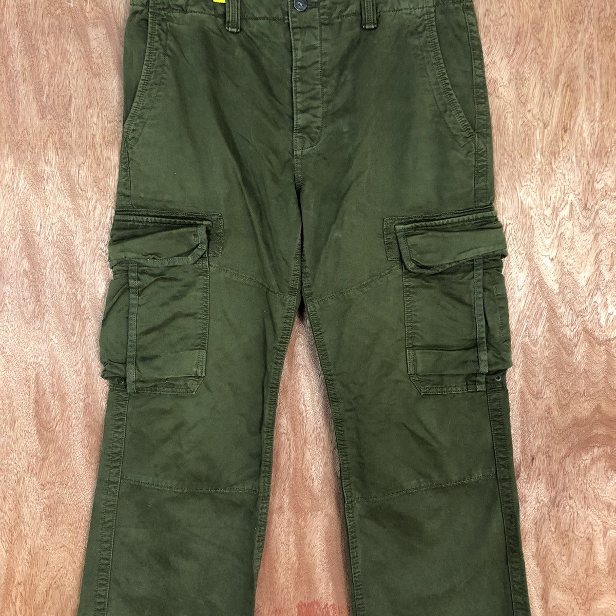 Gap DLL Gap Green Multipocket Tactical Cargo Pants #2664 Size US 34 / EU 50 - 4 Thumbnail