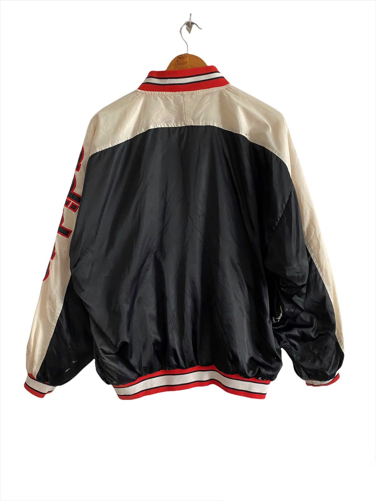 Adidas Vintage Big logo Adidas 80's Varsity Jacket rare Size US XL / EU 56 / 4 - 3 Thumbnail