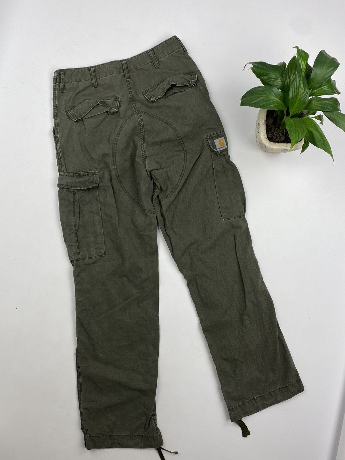 Carhartt × Carhartt Wip × Vintage Vintage Carhartt WIP Cargo Pants Travis Scott Style Size US 29 - 2 Thumbnail