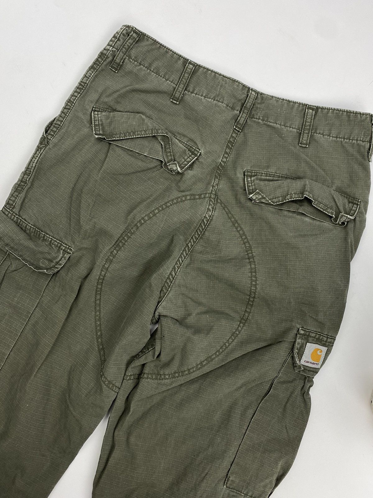Carhartt × Carhartt Wip × Vintage Vintage Carhartt WIP Cargo Pants Travis Scott Style Size US 29 - 4 Thumbnail