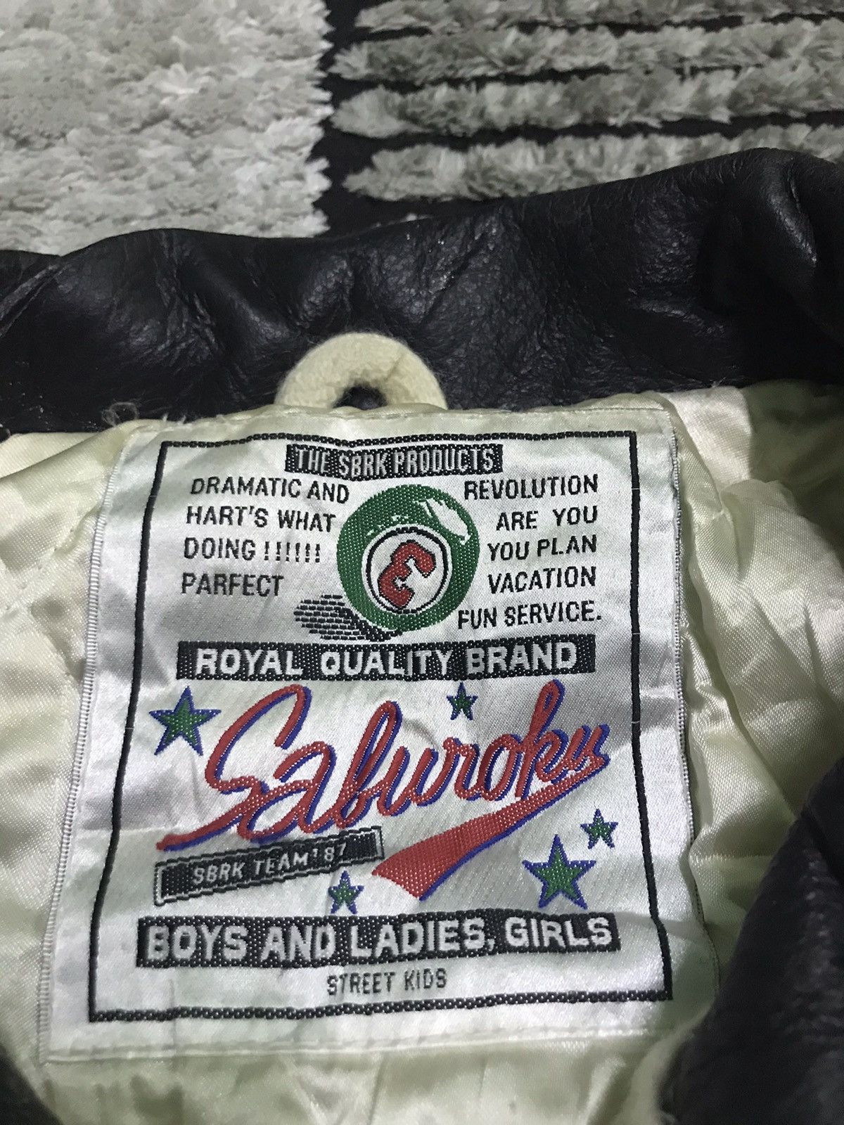 Vintage Vintage Hustler world champions varsity jacket Size US L / EU 52-54 / 3 - 4 Thumbnail
