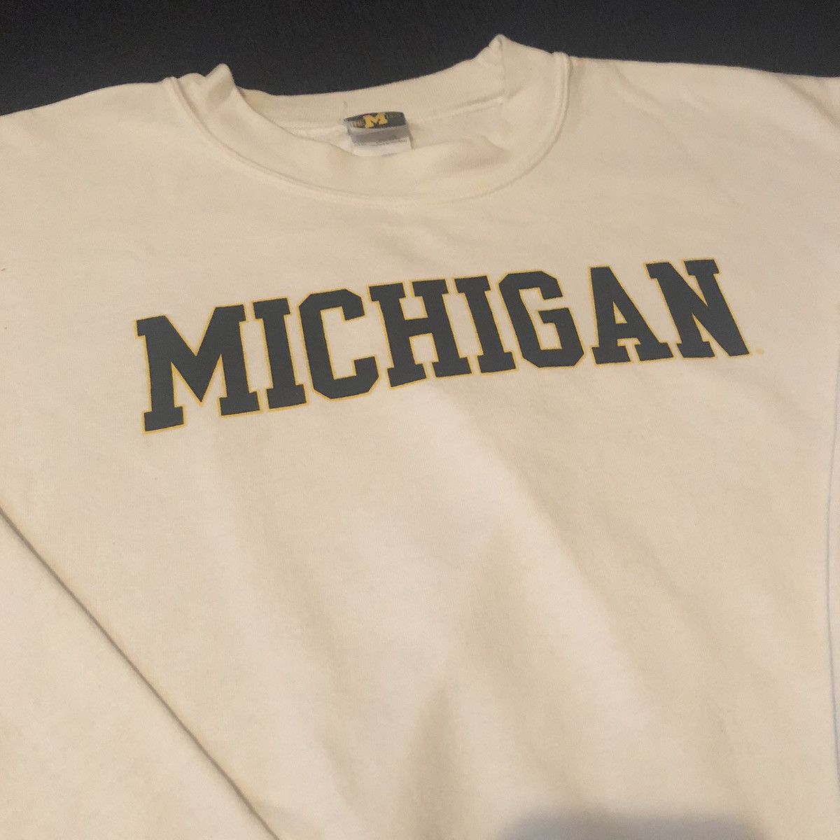 Other Vintage Michigan University The M Den Varsity Logo Crewneck Size US XXL / EU 58 / 5 - 2 Thumbnail