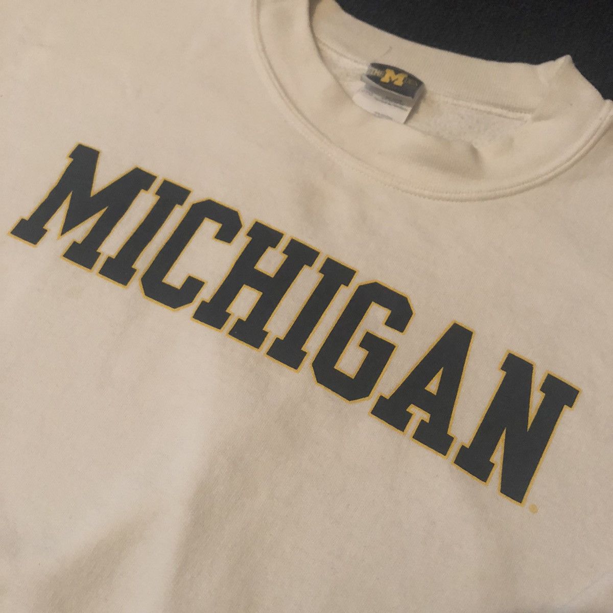 Other Vintage Michigan University The M Den Varsity Logo Crewneck Size US XXL / EU 58 / 5 - 4 Thumbnail