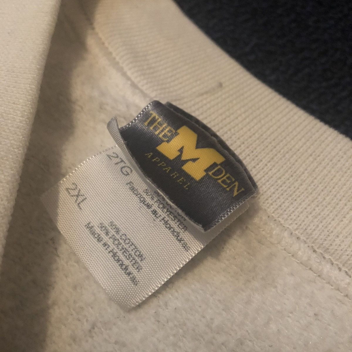 Other Vintage Michigan University The M Den Varsity Logo Crewneck Size US XXL / EU 58 / 5 - 5 Thumbnail