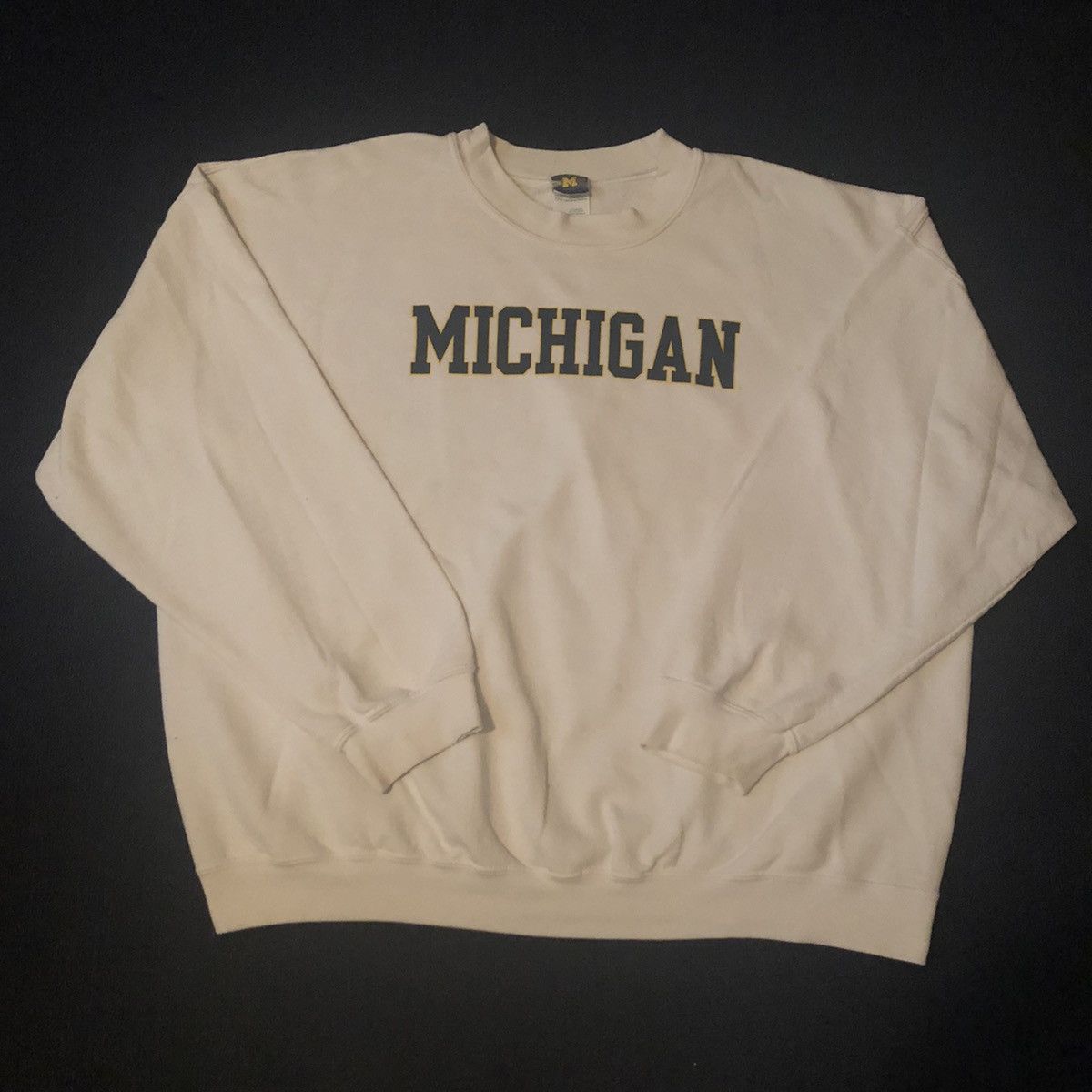 Other Vintage Michigan University The M Den Varsity Logo Crewneck Size US XXL / EU 58 / 5 - 3 Thumbnail