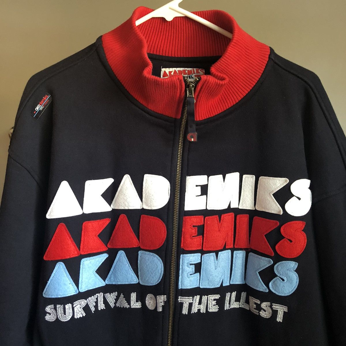 Akademiks Vintage Akademiks 1999 Survival Of The Illest Zip Up Jacket Size US XL / EU 56 / 4 - 2 Thumbnail