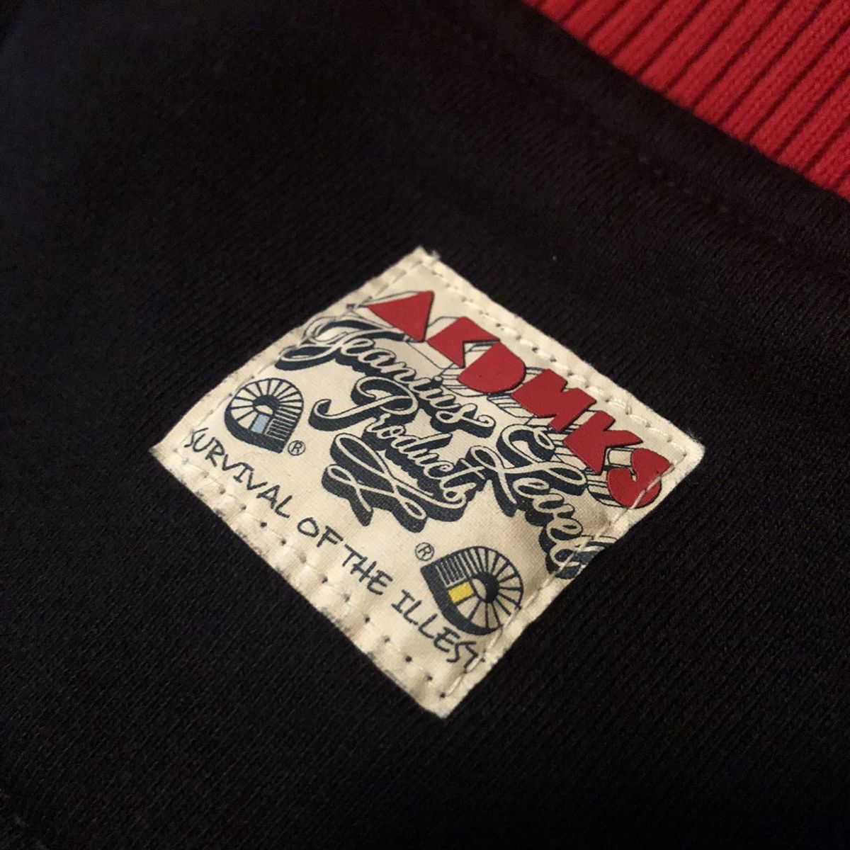 Akademiks Vintage Akademiks 1999 Survival Of The Illest Zip Up Jacket Size US XL / EU 56 / 4 - 11 Thumbnail