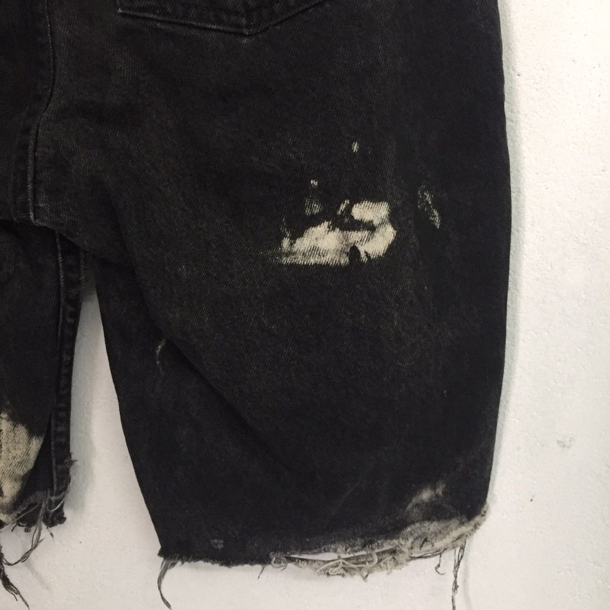 Levi's Punk Painted Style Levi’s Short Bottom Pant Size US 31 - 11 Thumbnail