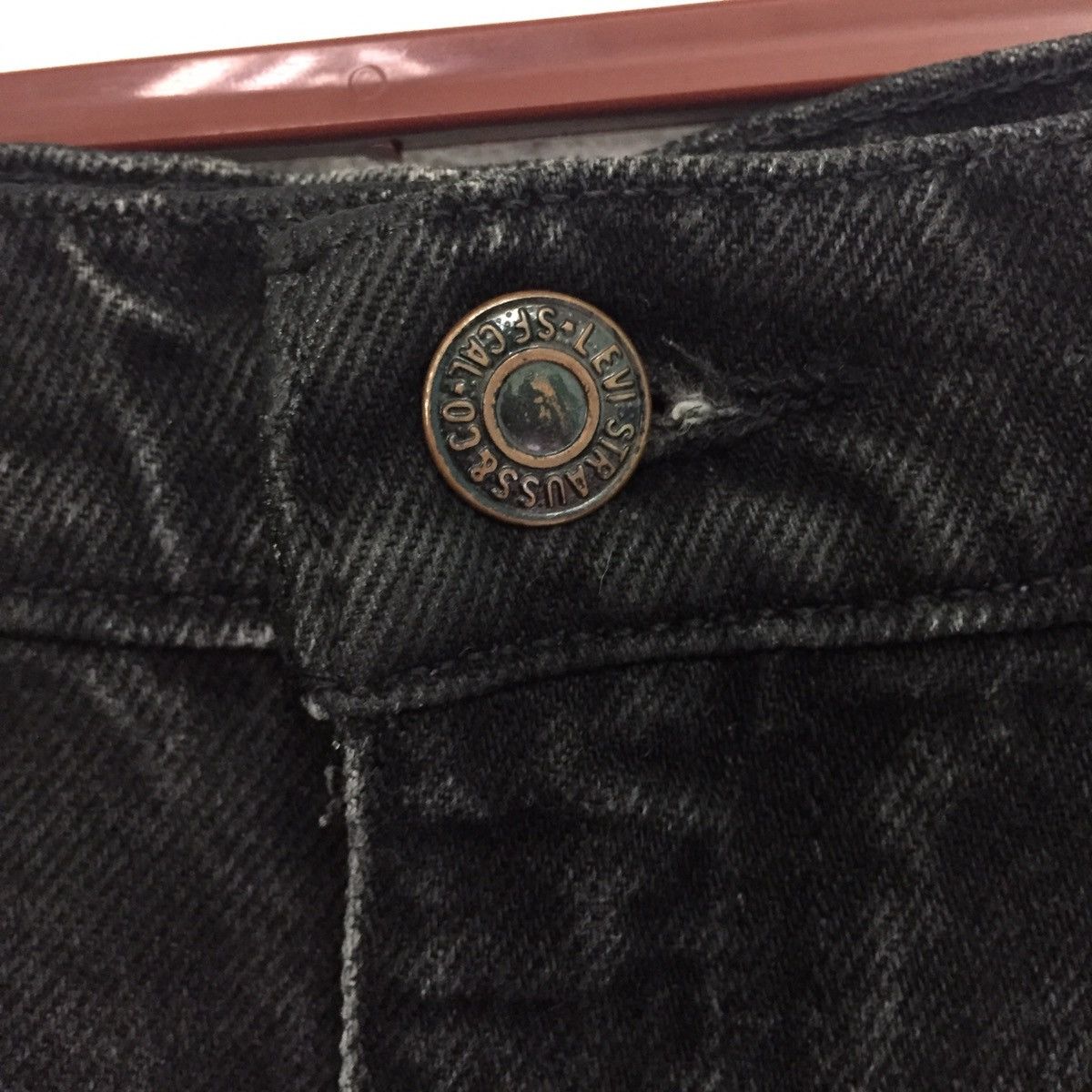 Levi's Punk Painted Style Levi’s Short Bottom Pant Size US 31 - 2 Thumbnail