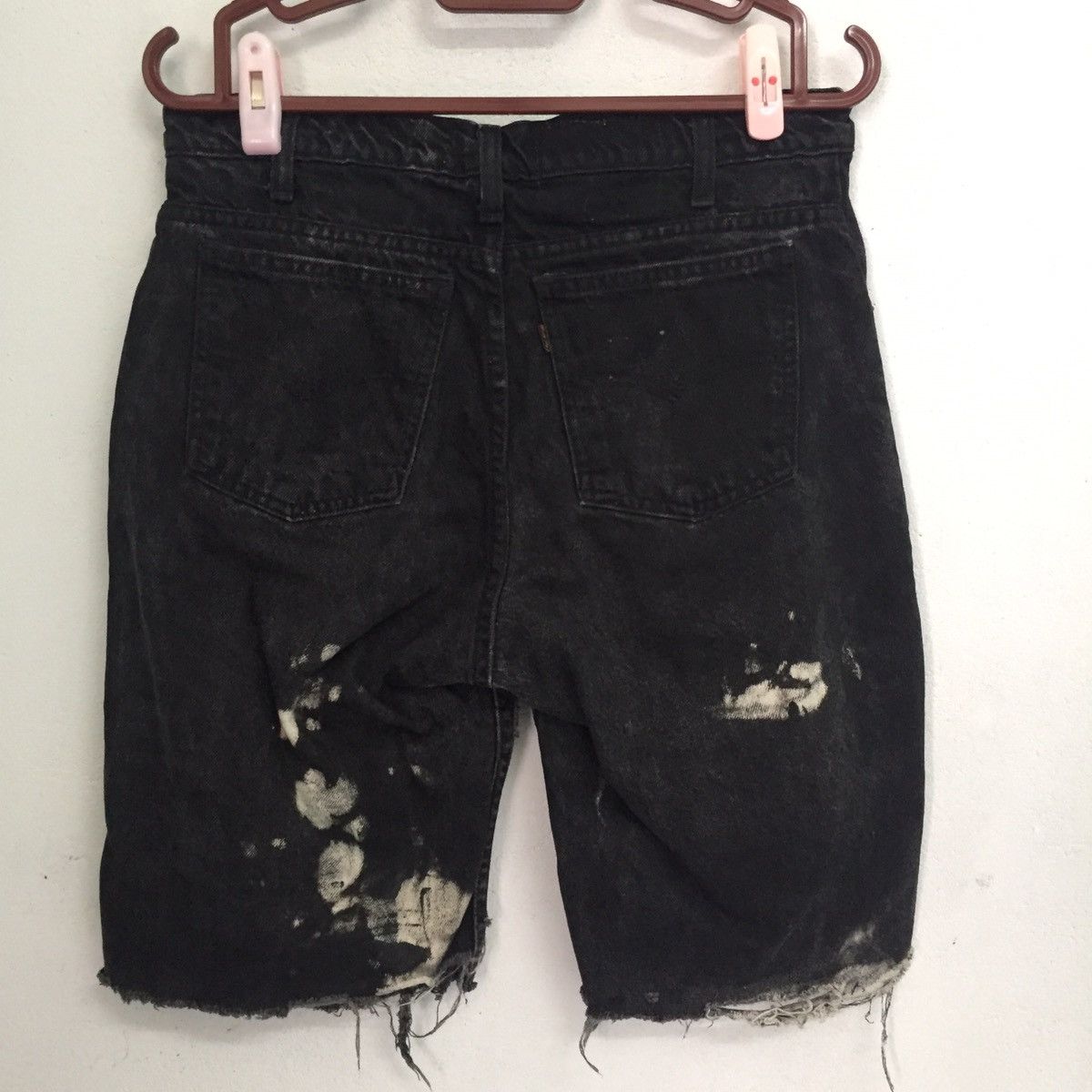 Levi's Punk Painted Style Levi’s Short Bottom Pant Size US 31 - 8 Thumbnail