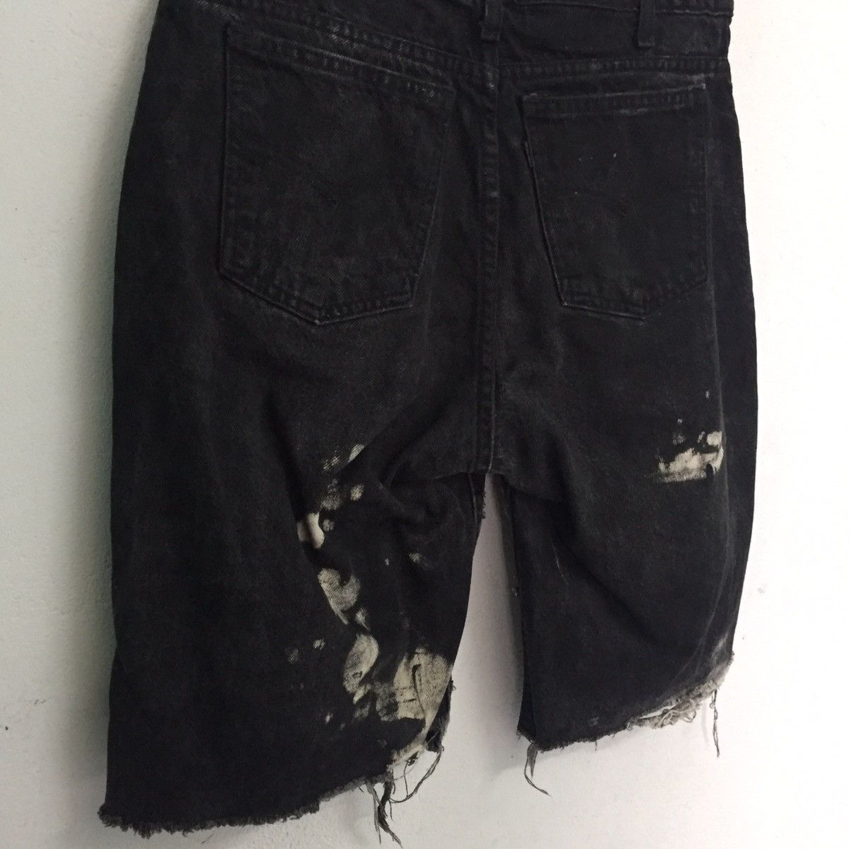 Levi's Punk Painted Style Levi’s Short Bottom Pant Size US 31 - 12 Thumbnail